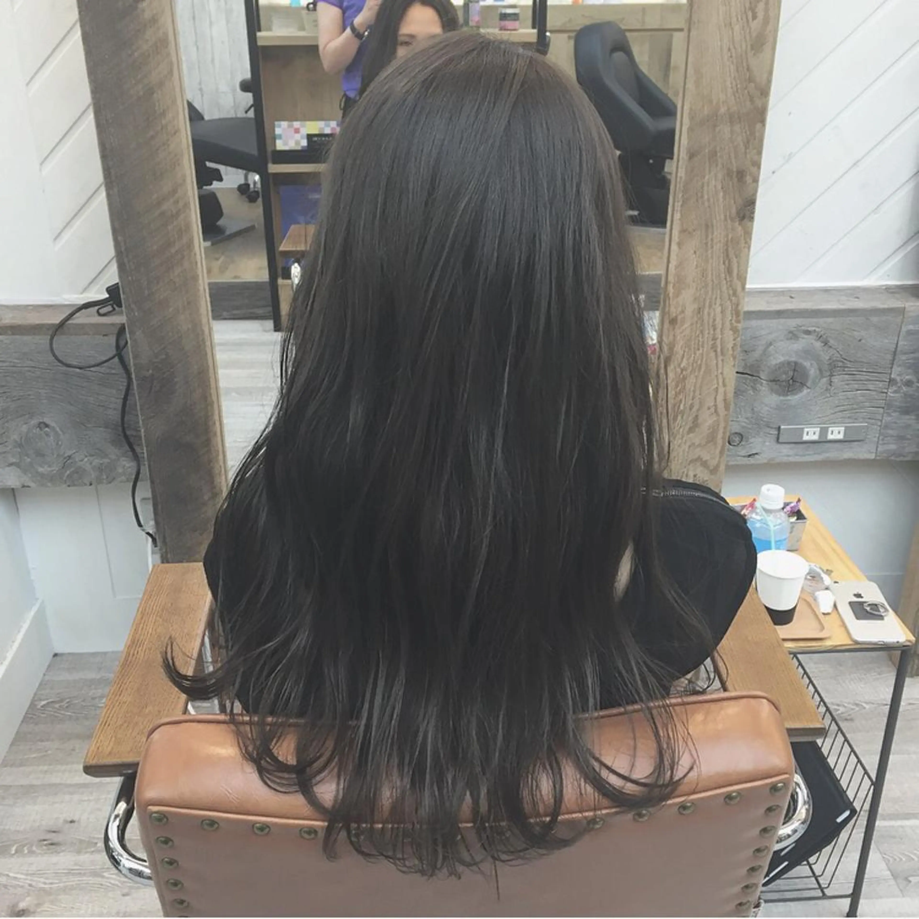 ロング カラー 前髪顔周り✂️店長 ❤️アマミヤ❤️のヘアスタイル