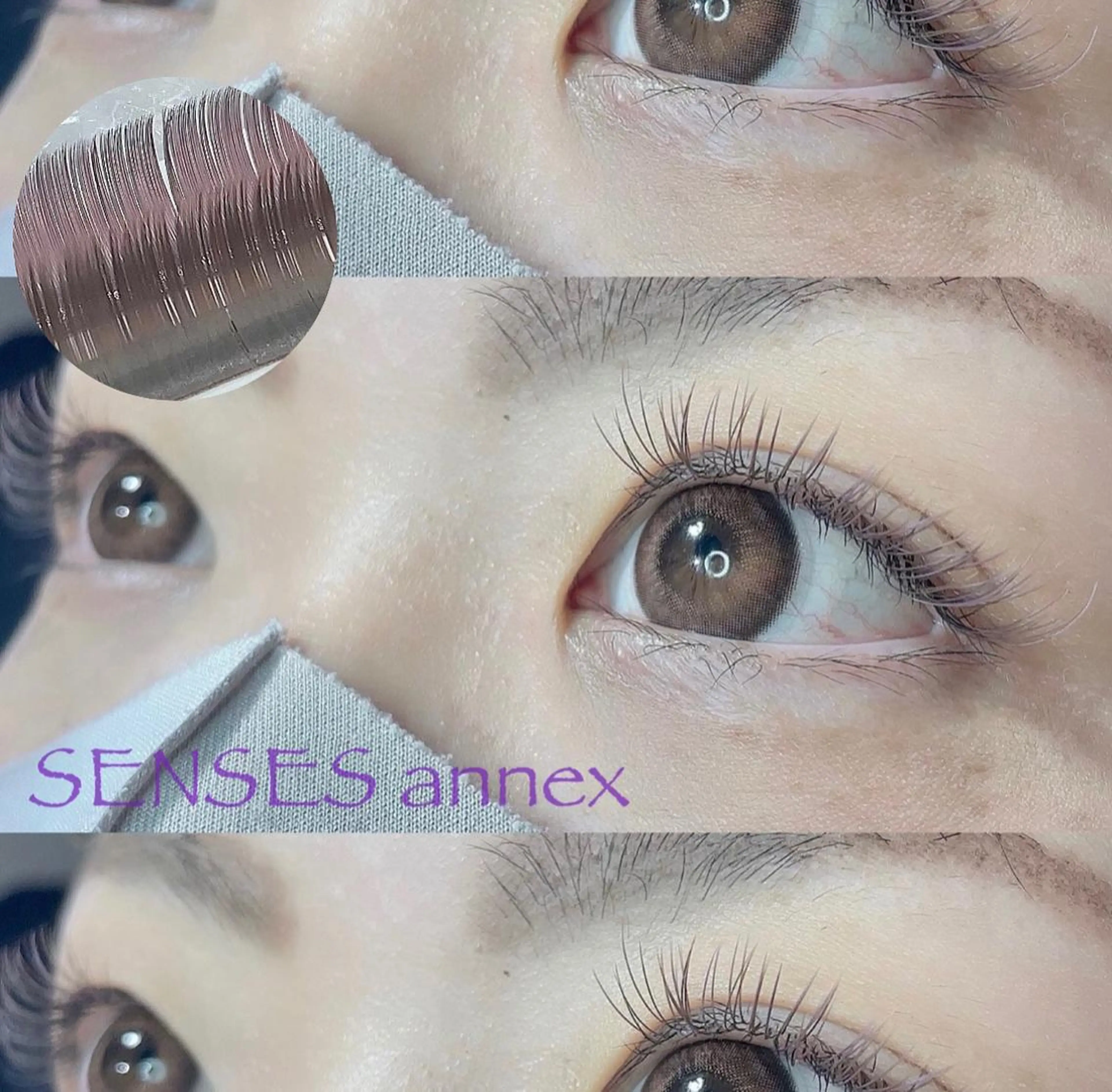 マツエク・マツパ マツエク SENSES_ WAKAのマツエク・マツパデザイン