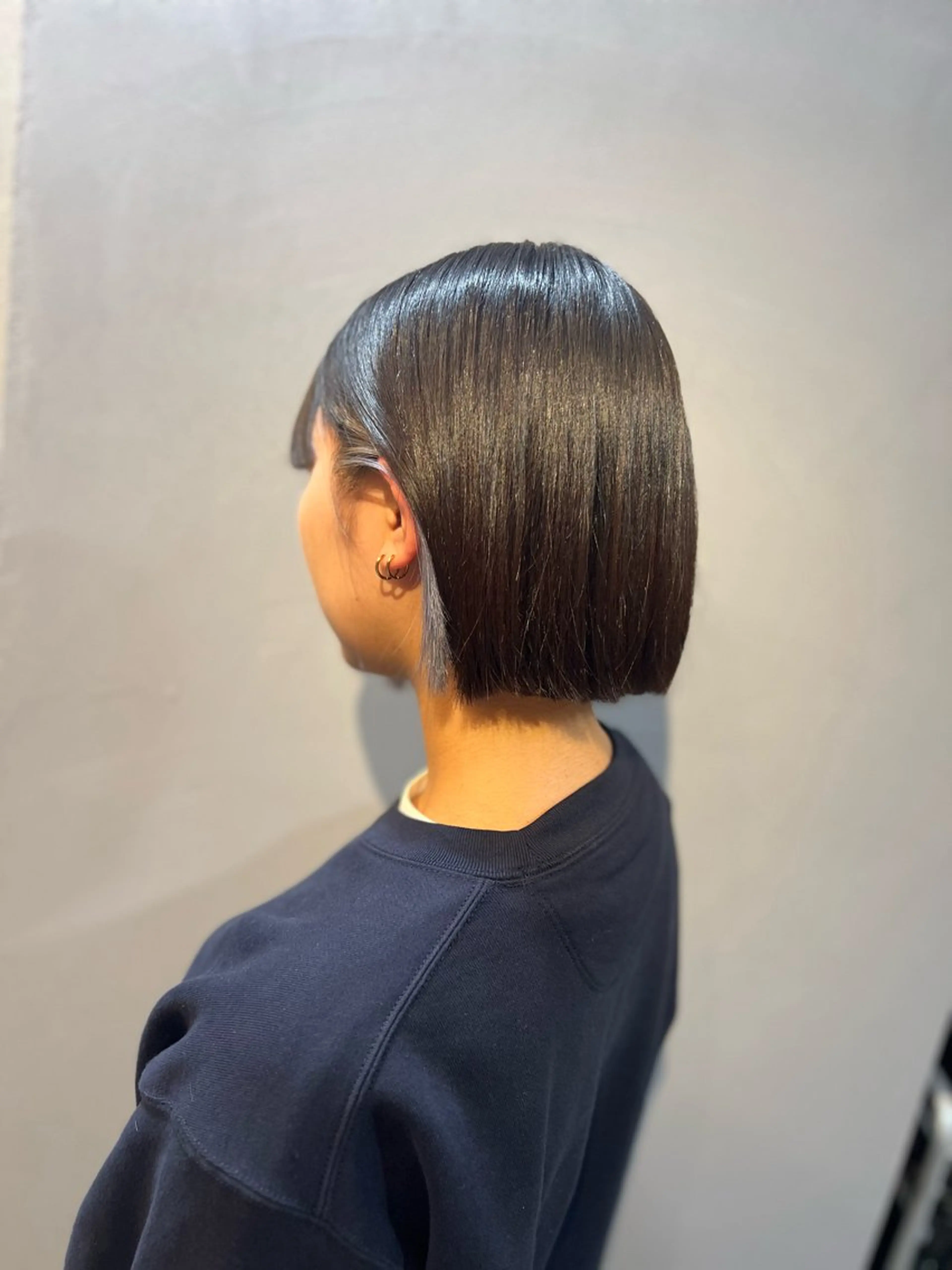 ショート カラー インナーカラー ボブ 神戸ボブ✂️ ioe三宮/田 伸佳のヘアスタイル