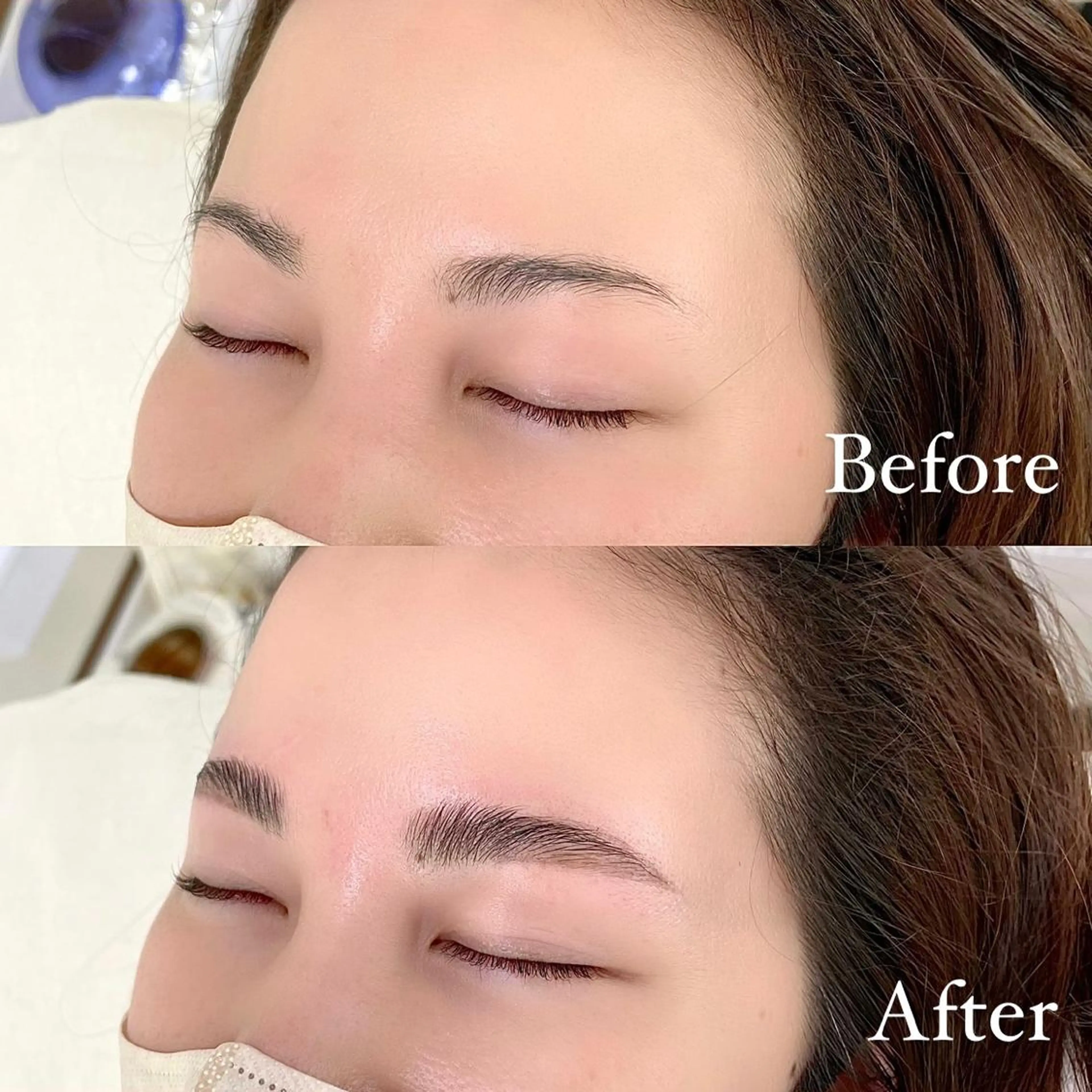 アイブロウ ハリウッドブロウリフト 眉毛ワックス脱毛 Three スリーの眉毛・アイブロウイメージ