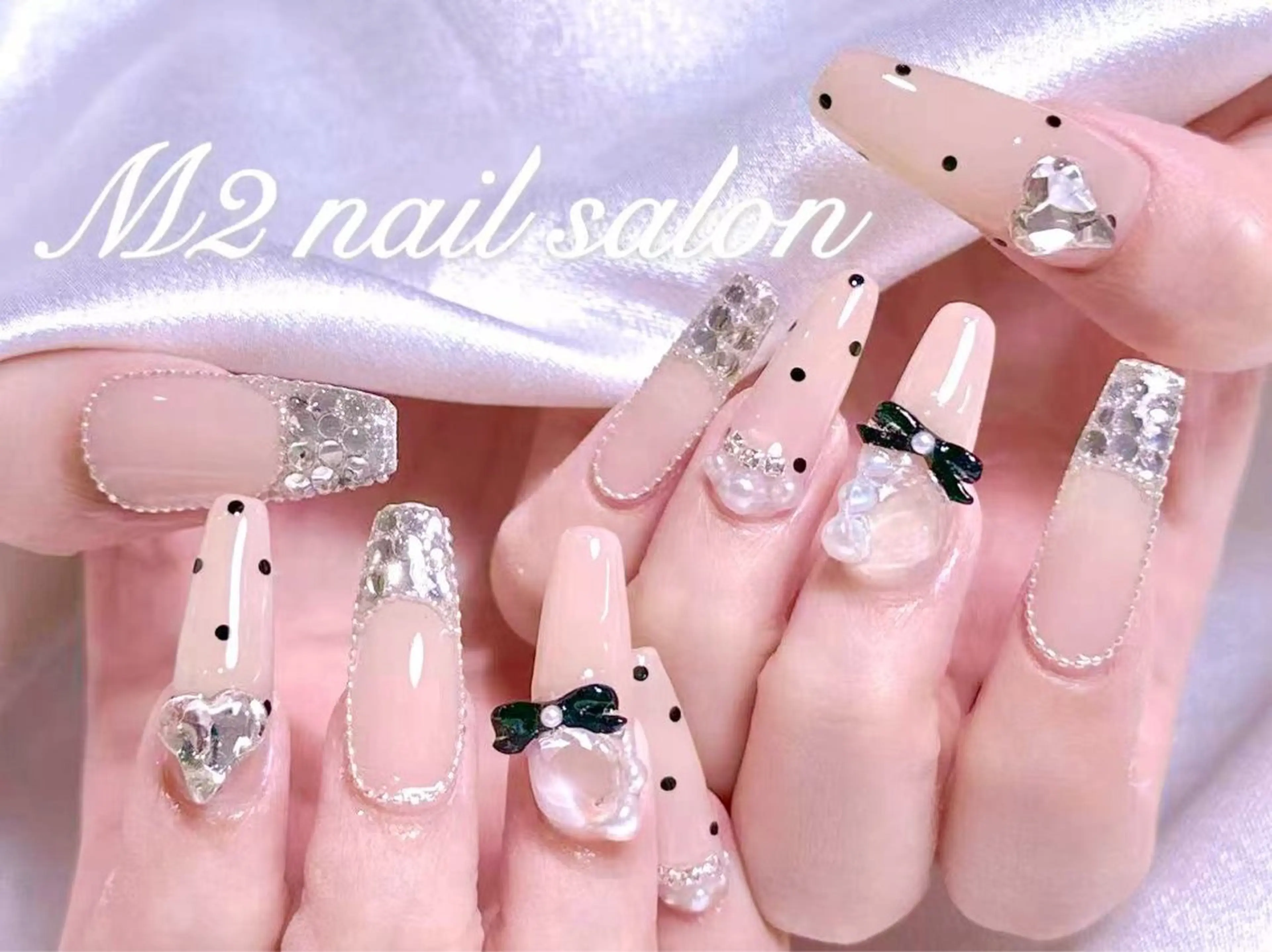 ネイル 長さだし専門店 M2　rikaのネイルデザイン