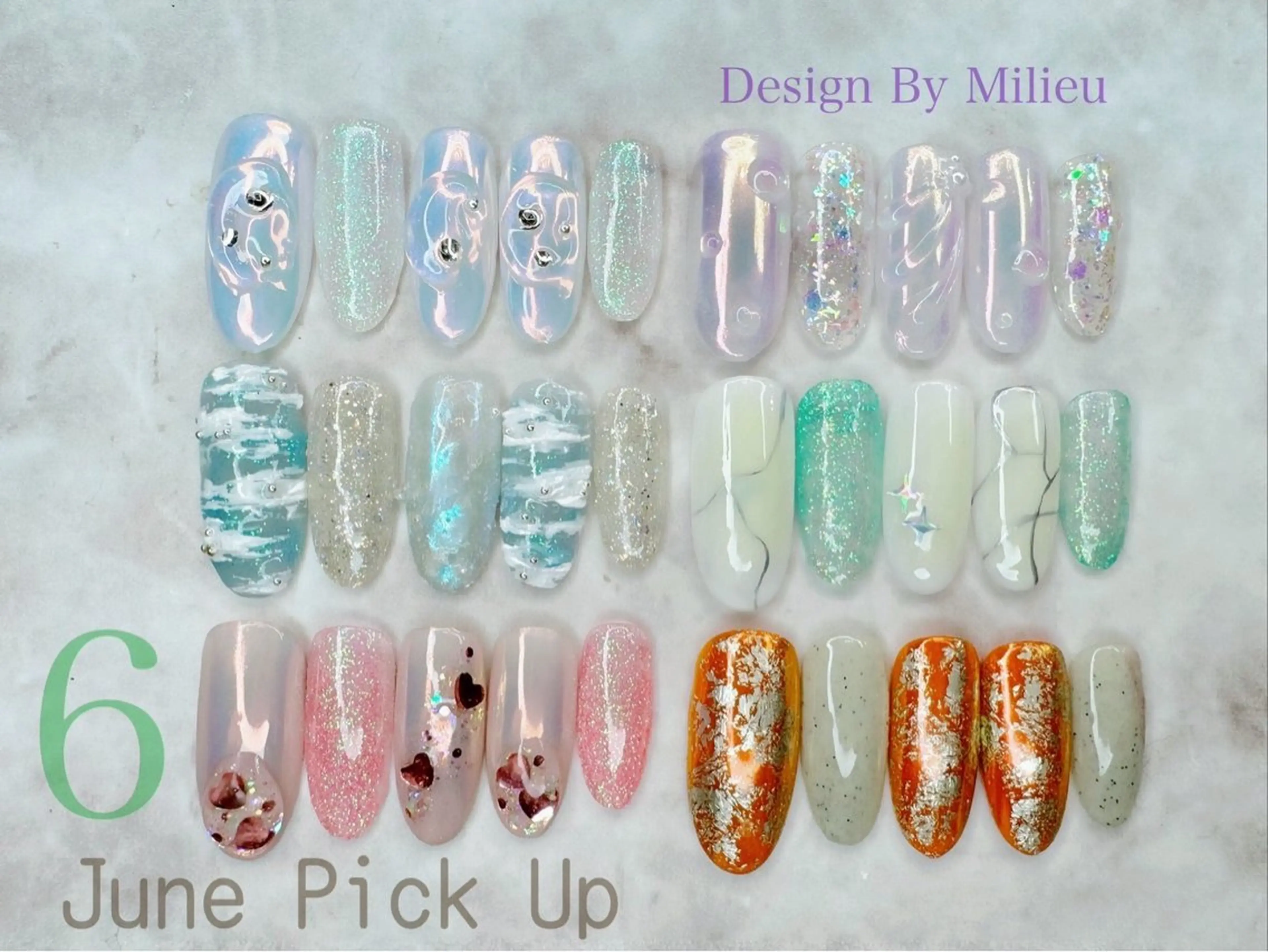 ネイル ハンドネイル 松永 稚奈のネイルデザイン