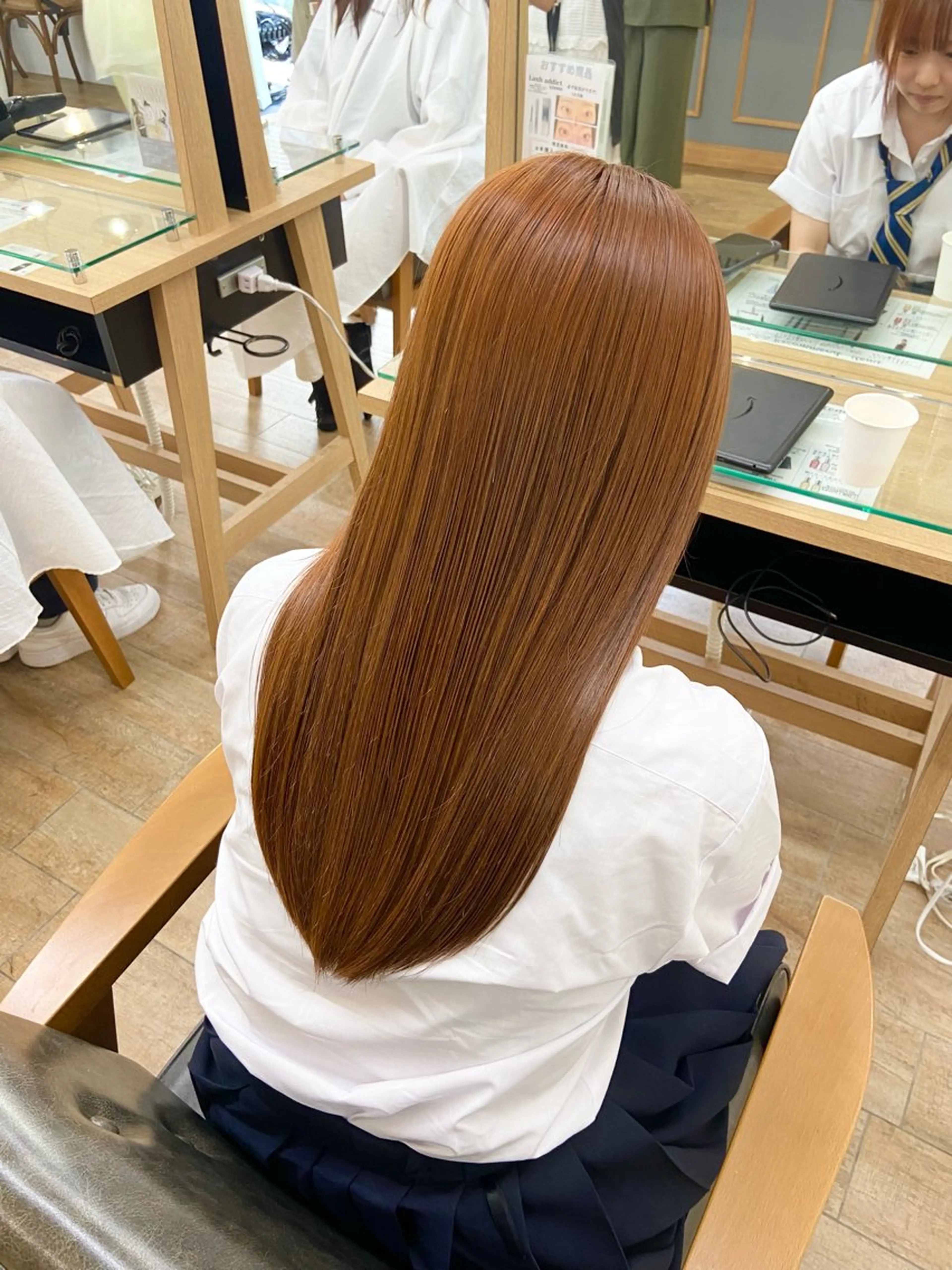 ロング カラー カット ヘアカラー トリートメント ダブルカラー 🌙ｃｈｉｎａｒｉのヘアスタイル