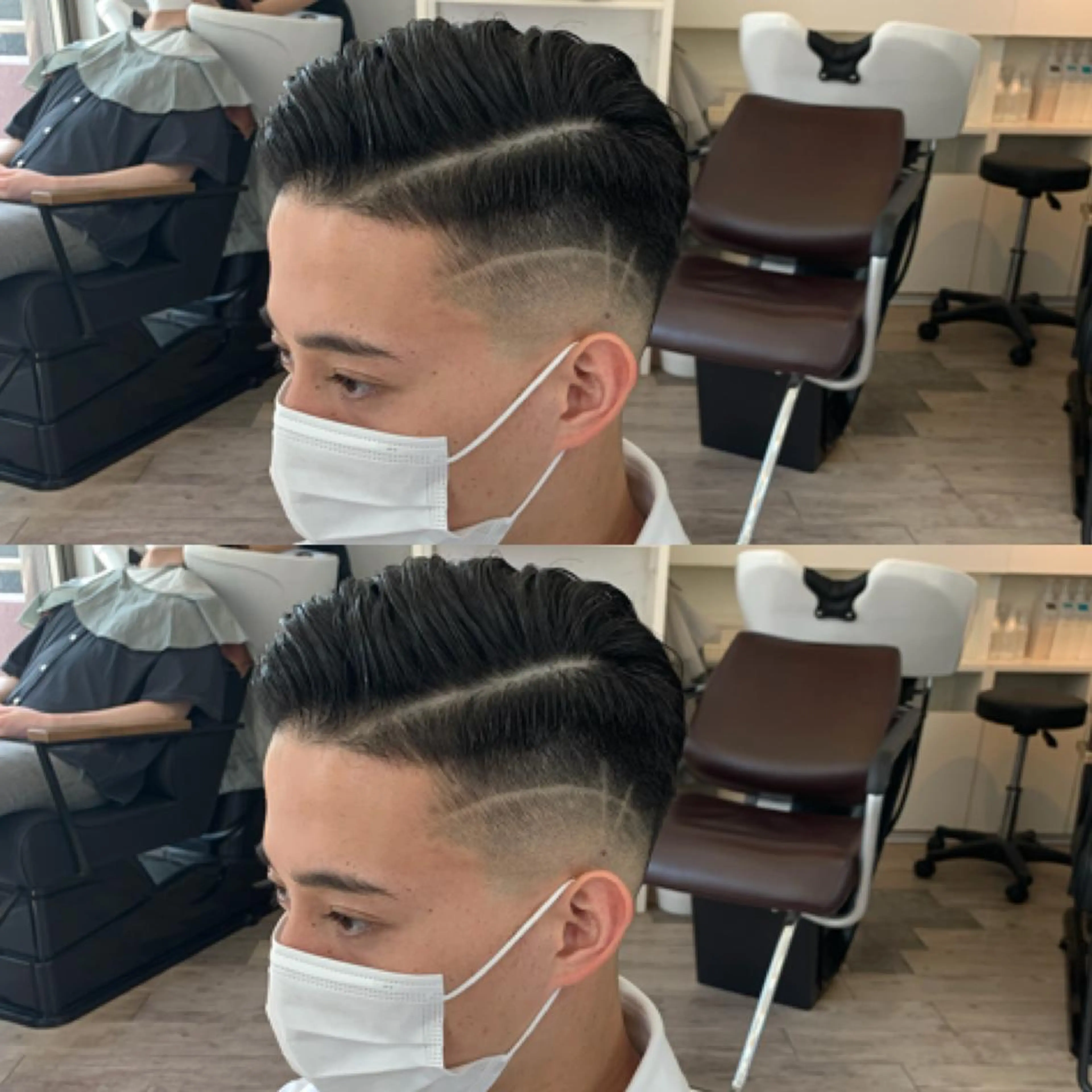 ショート メンズ フェードカット メンズ専門店 店長 小柳 裕夢のヘアスタイル