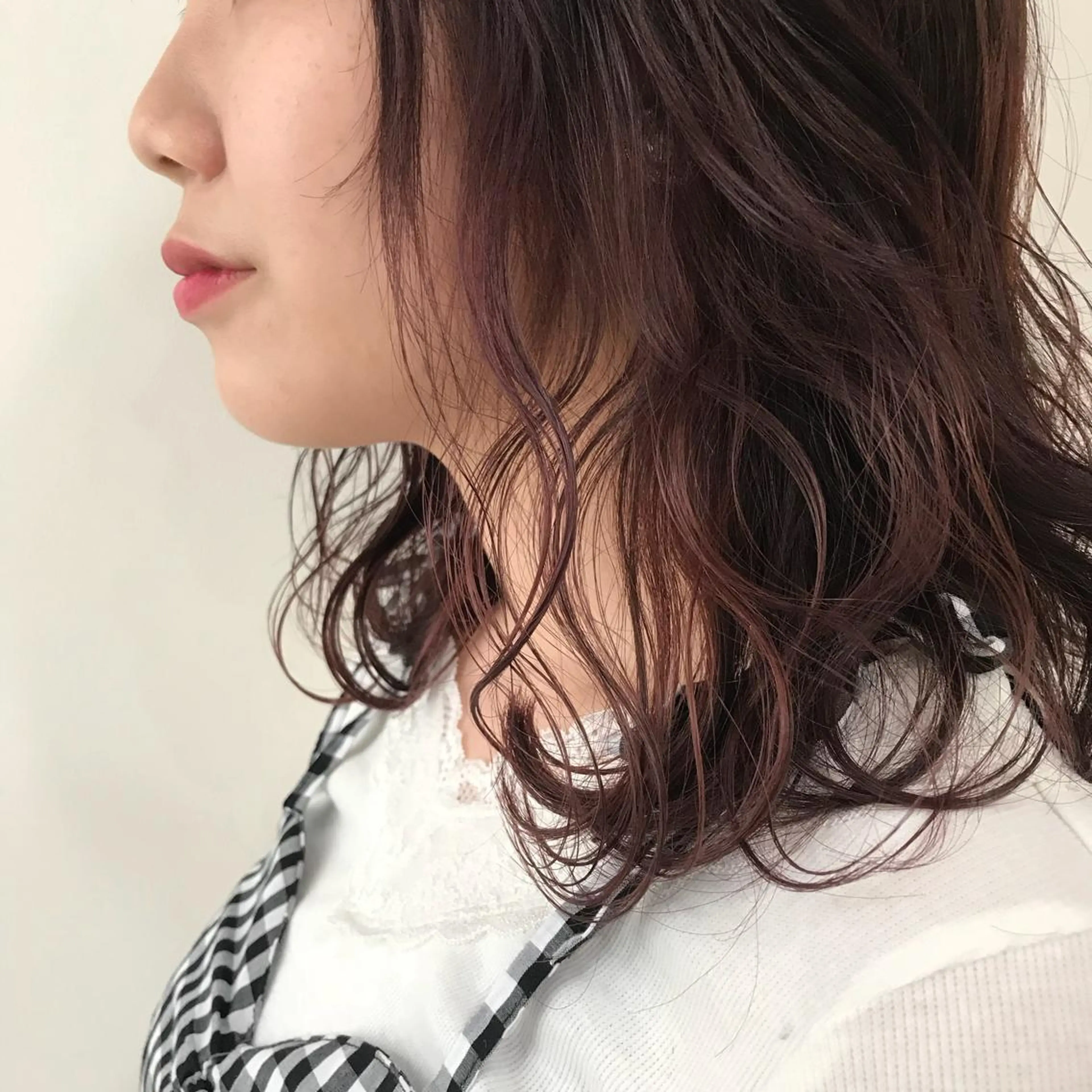 セミロング カラー ハイライトカラー ハイライト レイヤー/顔周り /AKARIのヘアスタイル