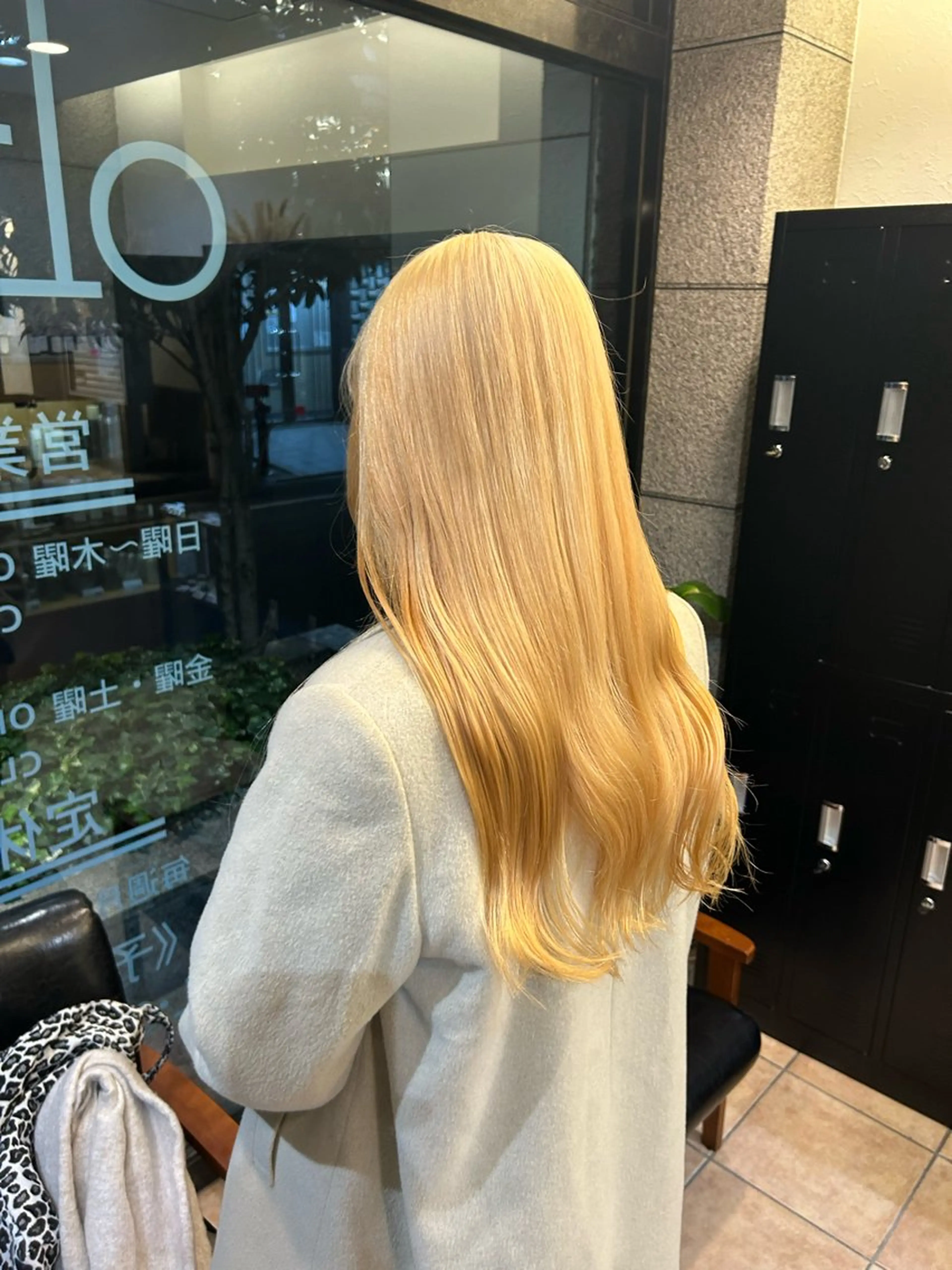 ロング ヘアカラー トリートメント 西田辺/ タカスナオヤのヘアスタイル