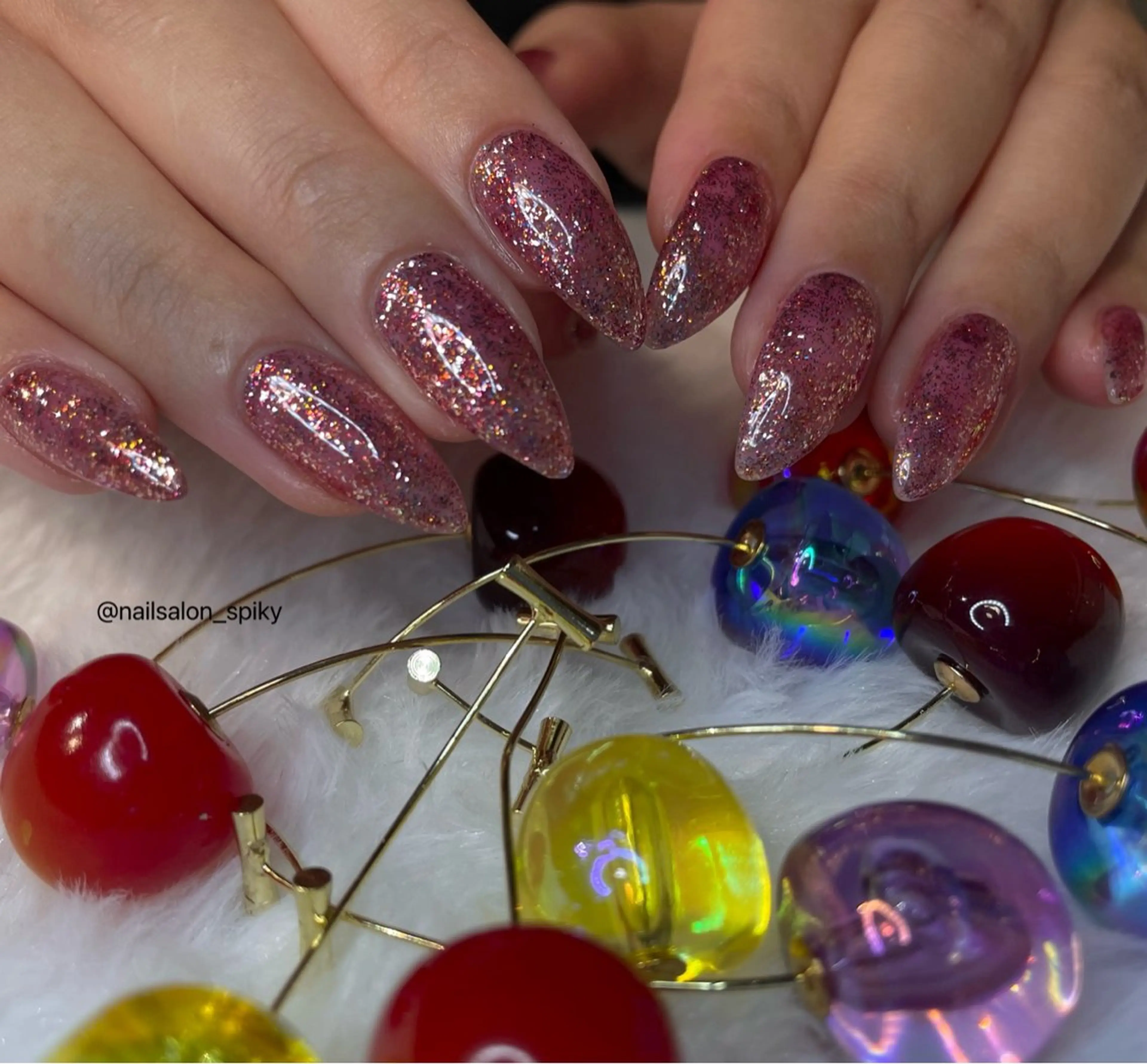 ネイル Spiky とうげ ふうかのネイルデザイン