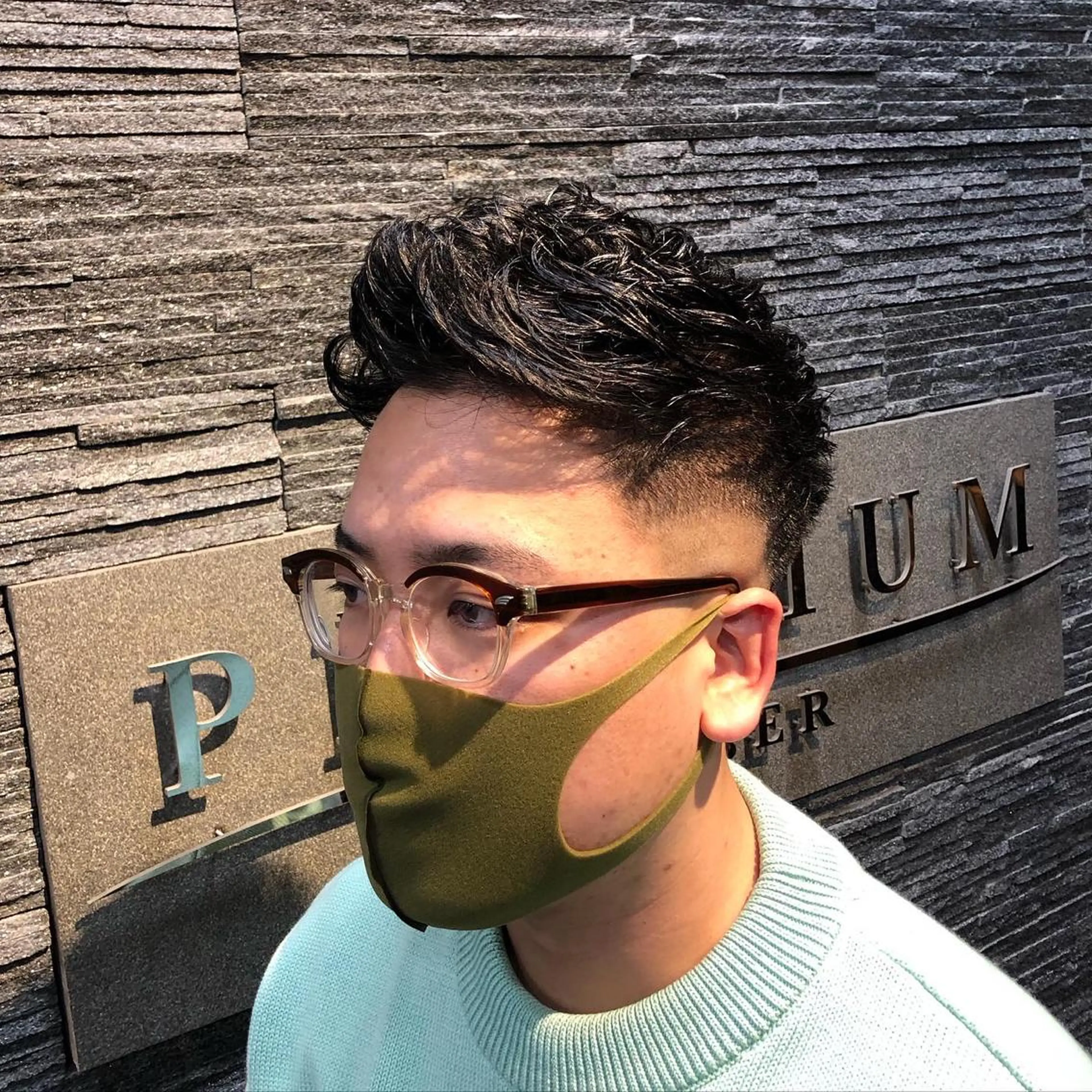 ショート メンズ カット パーマ スパイキー/佐々木 敬太⚠︎注意事項必読のヘアスタイル