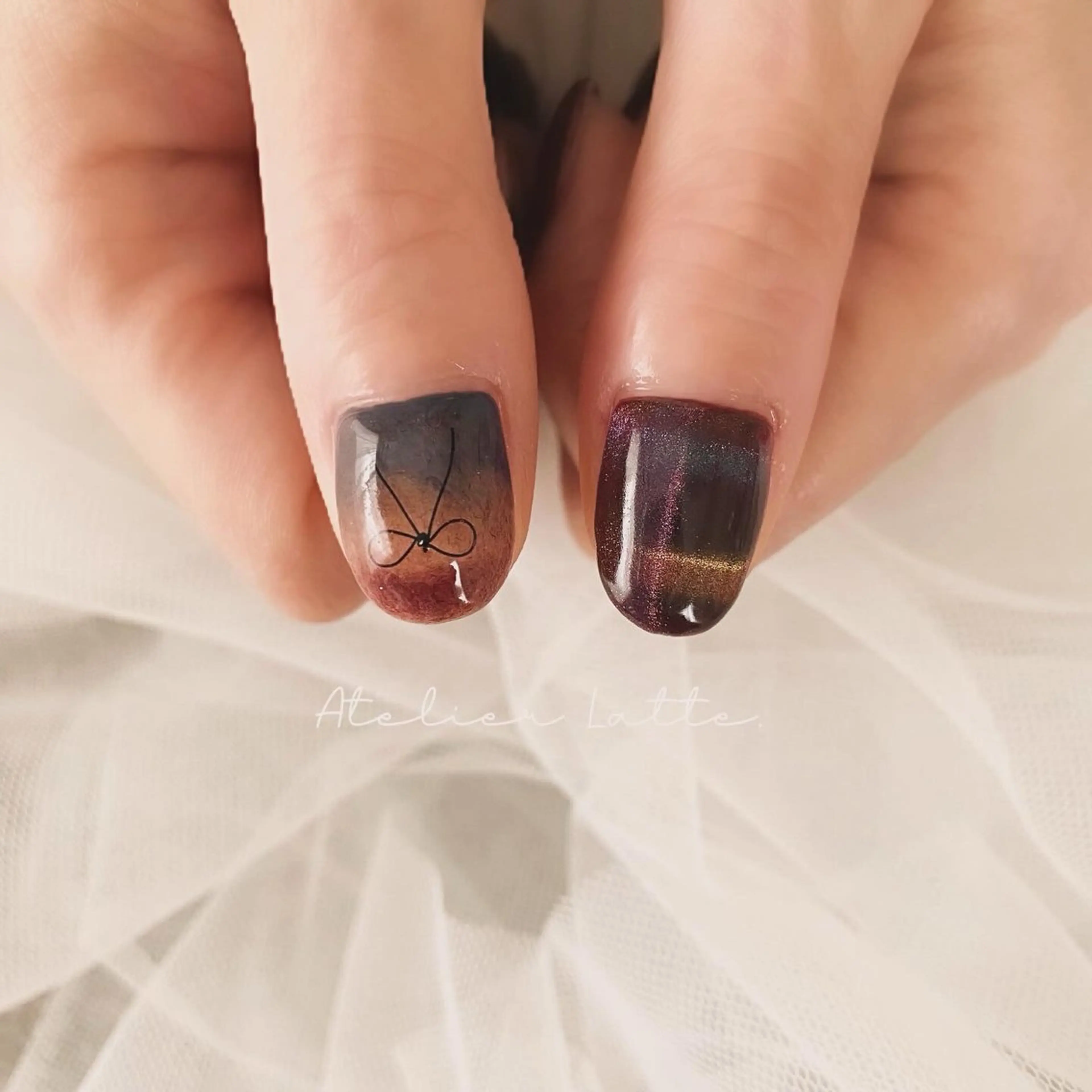 ネイル Atelier Latteのネイルデザイン