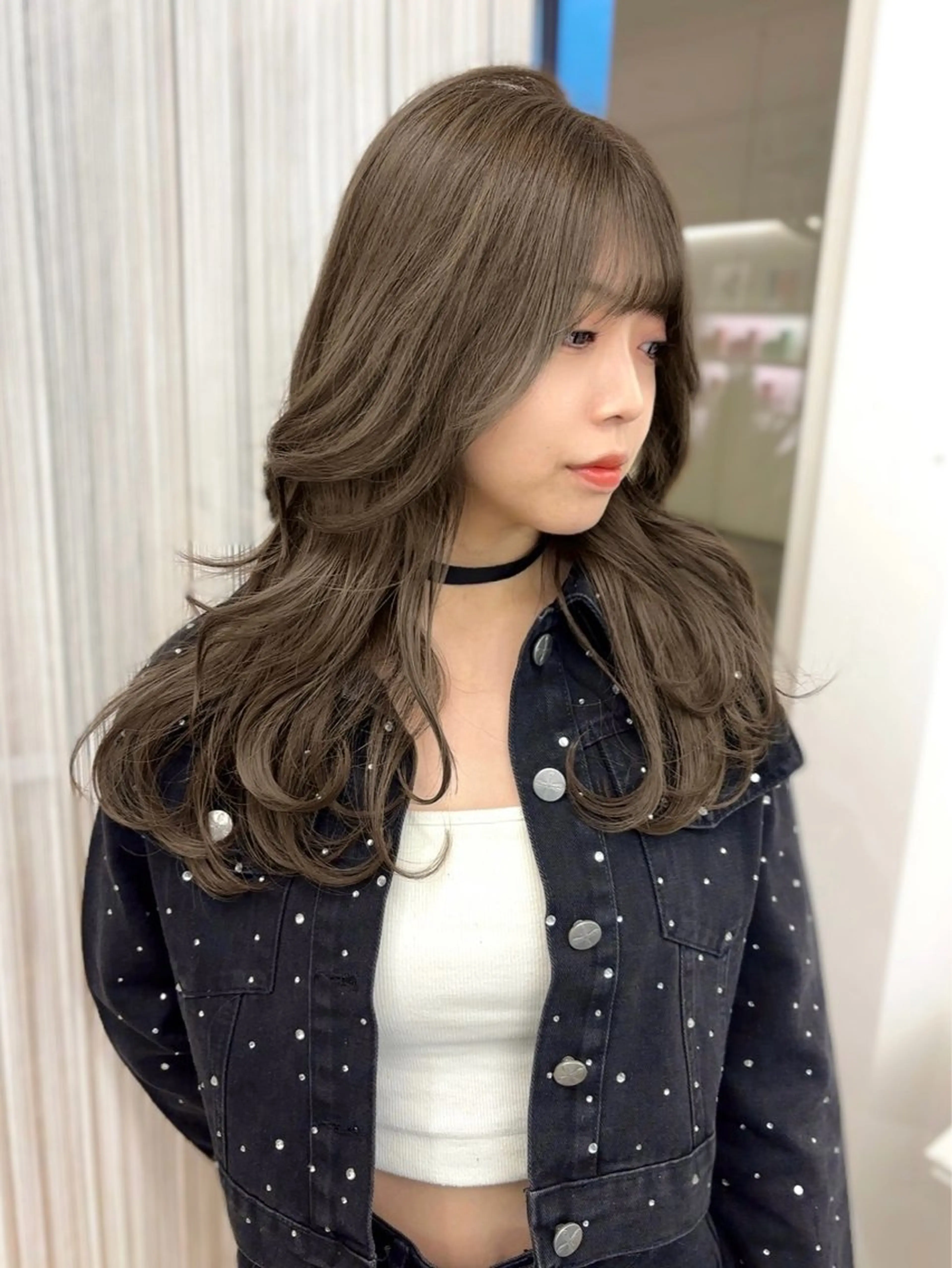 ロング カラー カット ヘアカラー トリートメント ♡ParveMix NANO♡のヘアスタイル