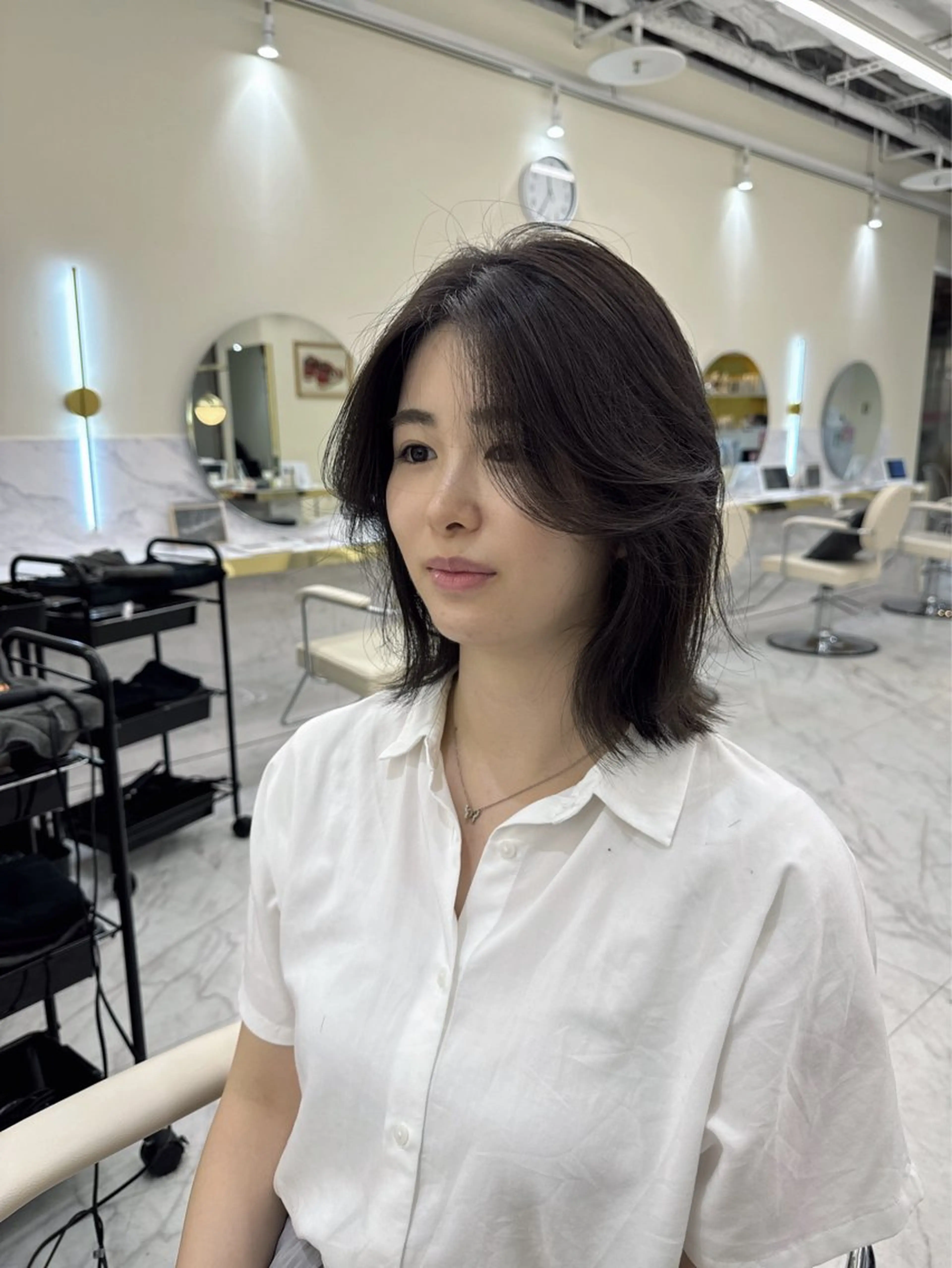 ショート カラー ヘアアレンジ ボブ 小顔カット 外ハネヘア カット ヘアカラー トリートメント ヘアセット 髪質改善特化 🫧松野力也のヘアスタイル