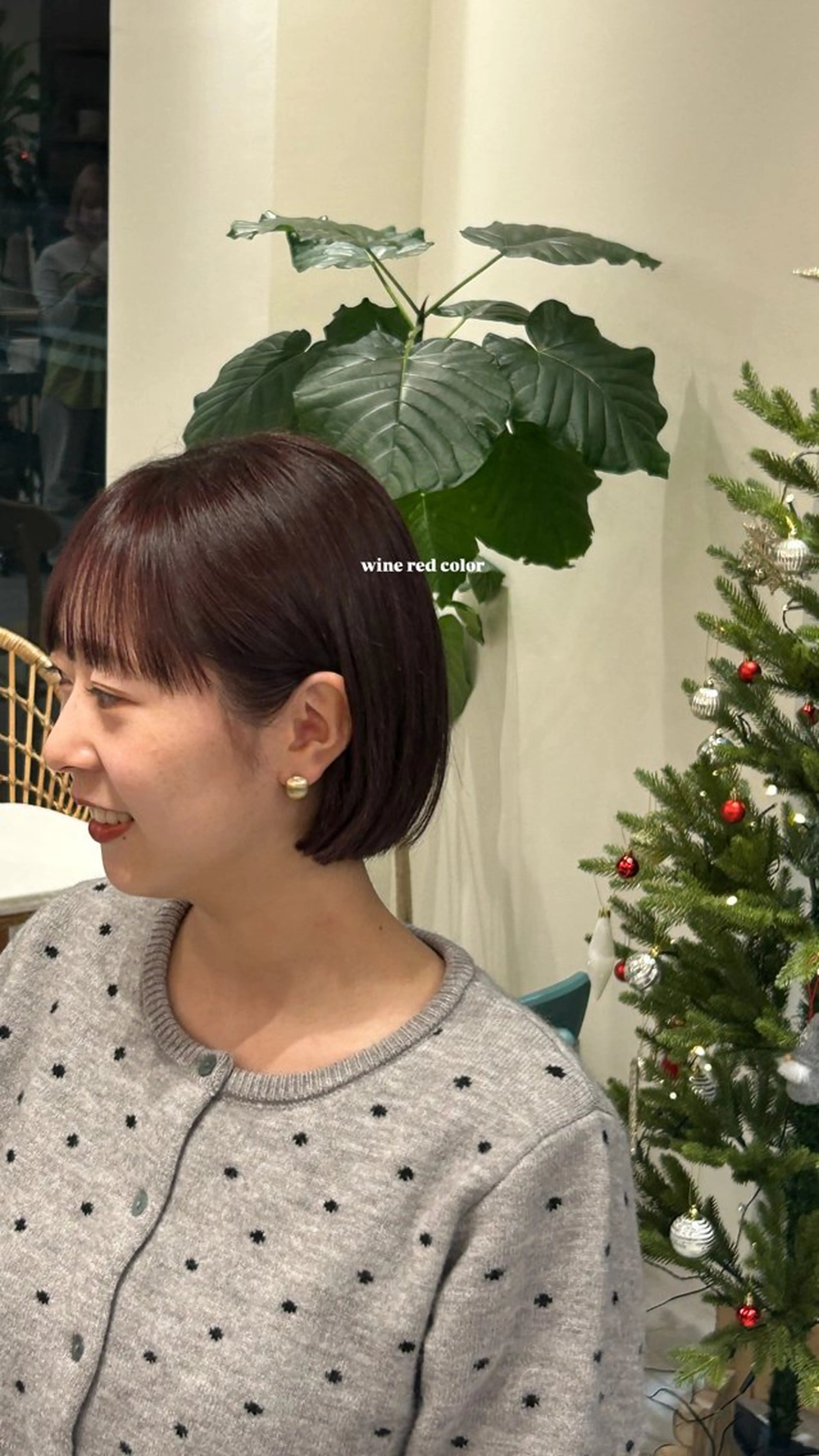 カラー 中嶋 うみのヘアスタイル