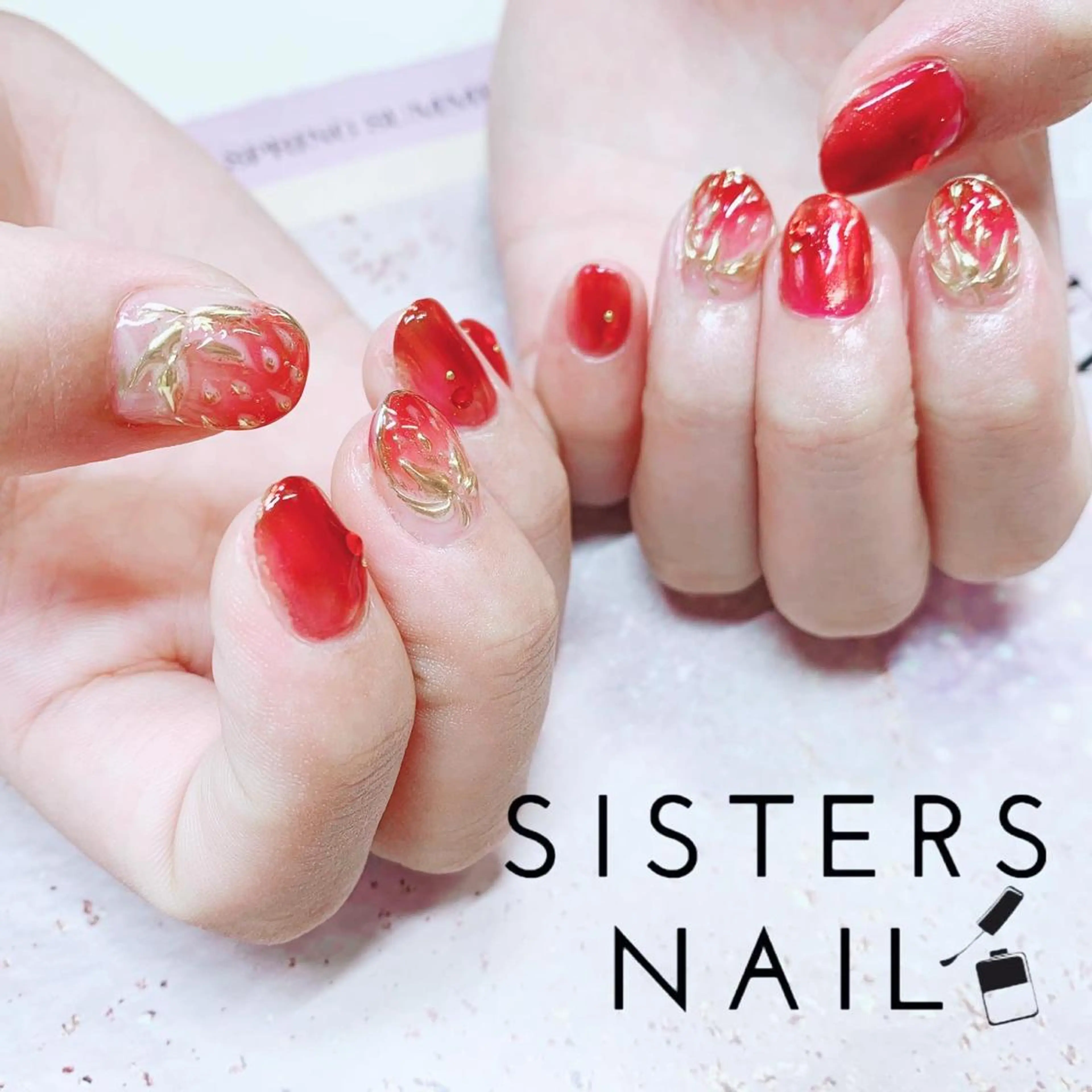 ネイル ハンドネイル ハンドケア sisters nail.fのネイルデザイン
