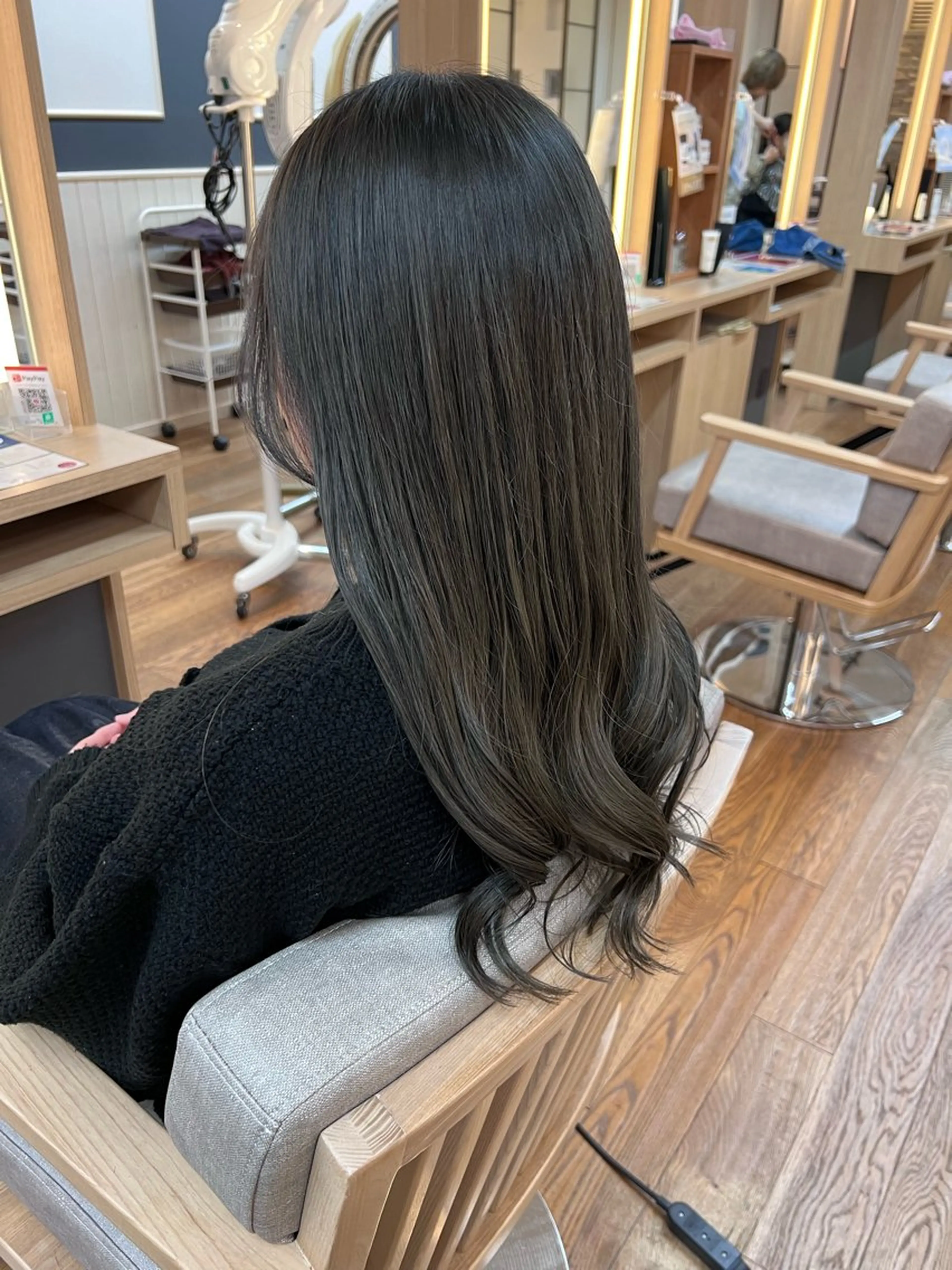 ロング カラー ✂︎HITOMI✂︎ 副店長のヘアスタイル