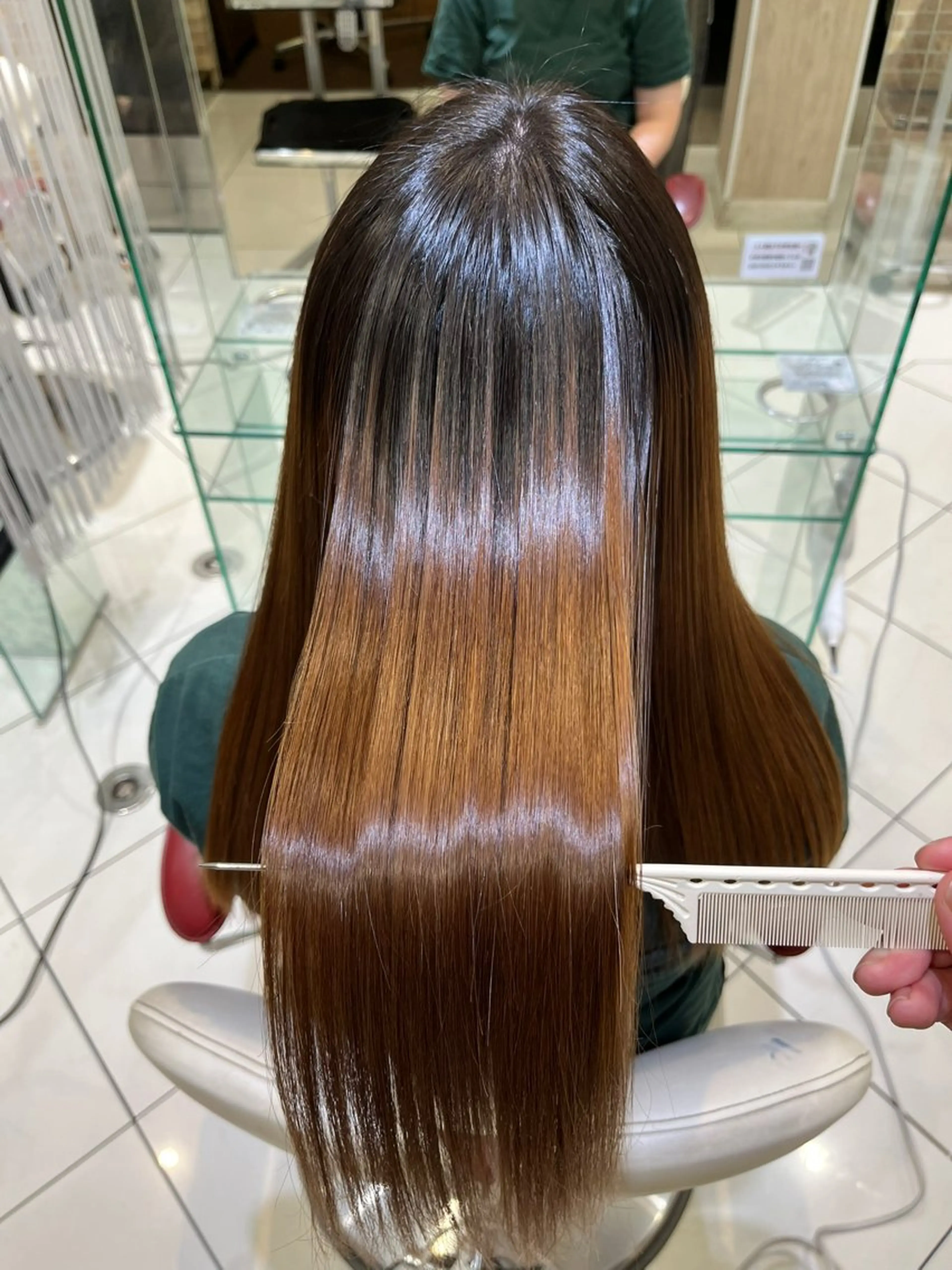ロング 髪質改善 縮毛矯正 カット 縮毛矯正 トリートメント 髪質改善美容師 鈴木のヘアスタイル