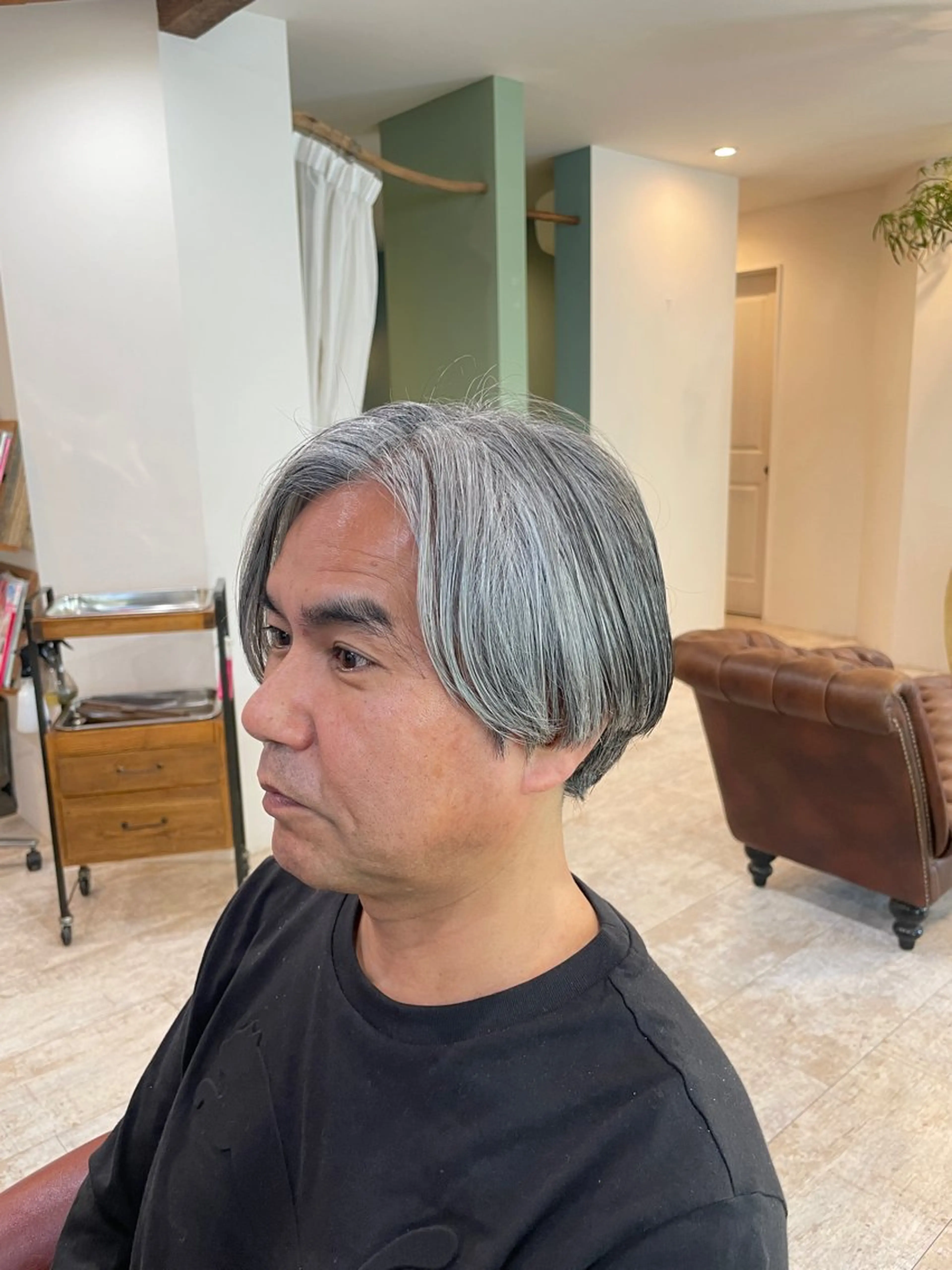 ショート メンズ 増田 ルナのヘアスタイル