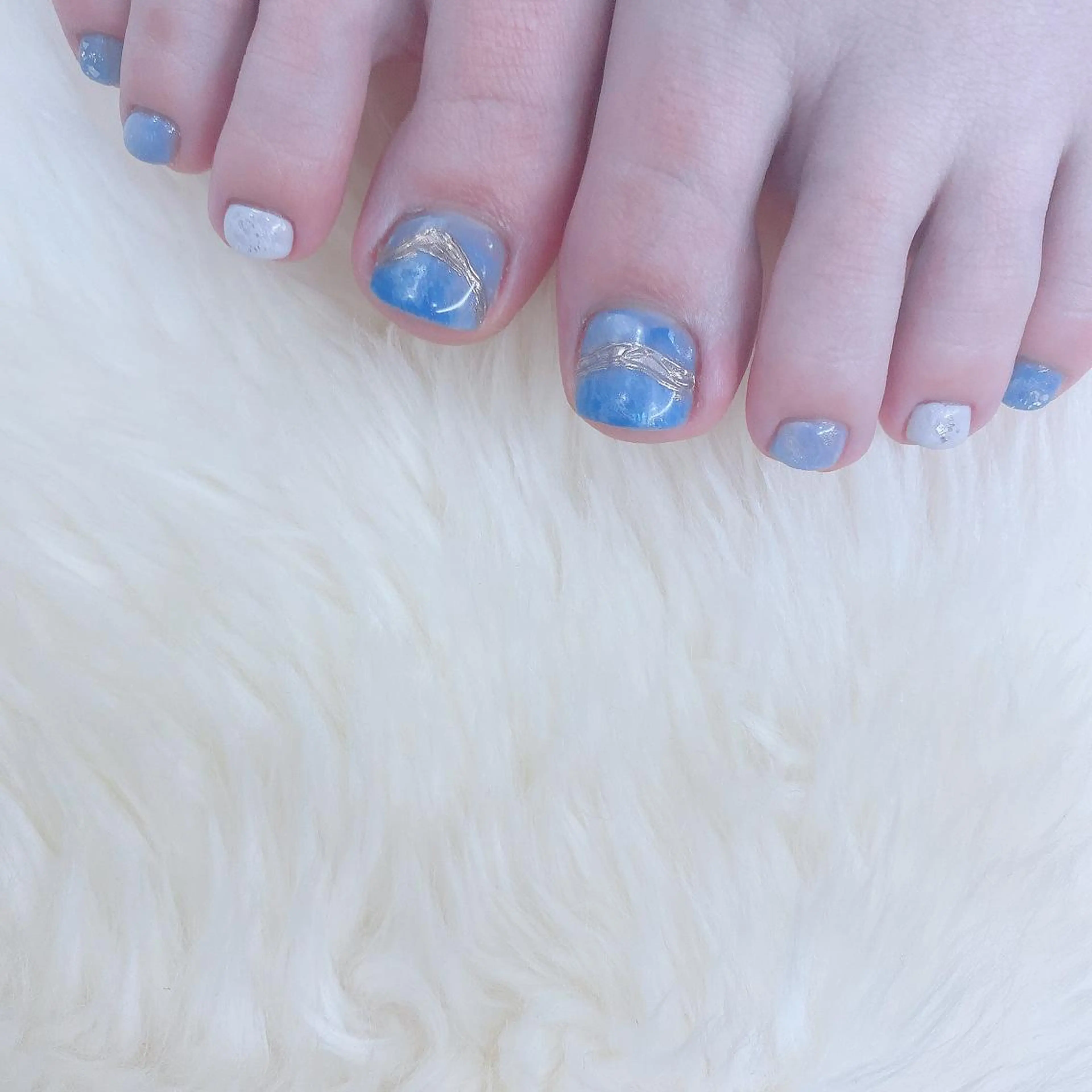 持ち込み画像OKフットバス&クイックマッサージ付きフット90分アートし放題の写真