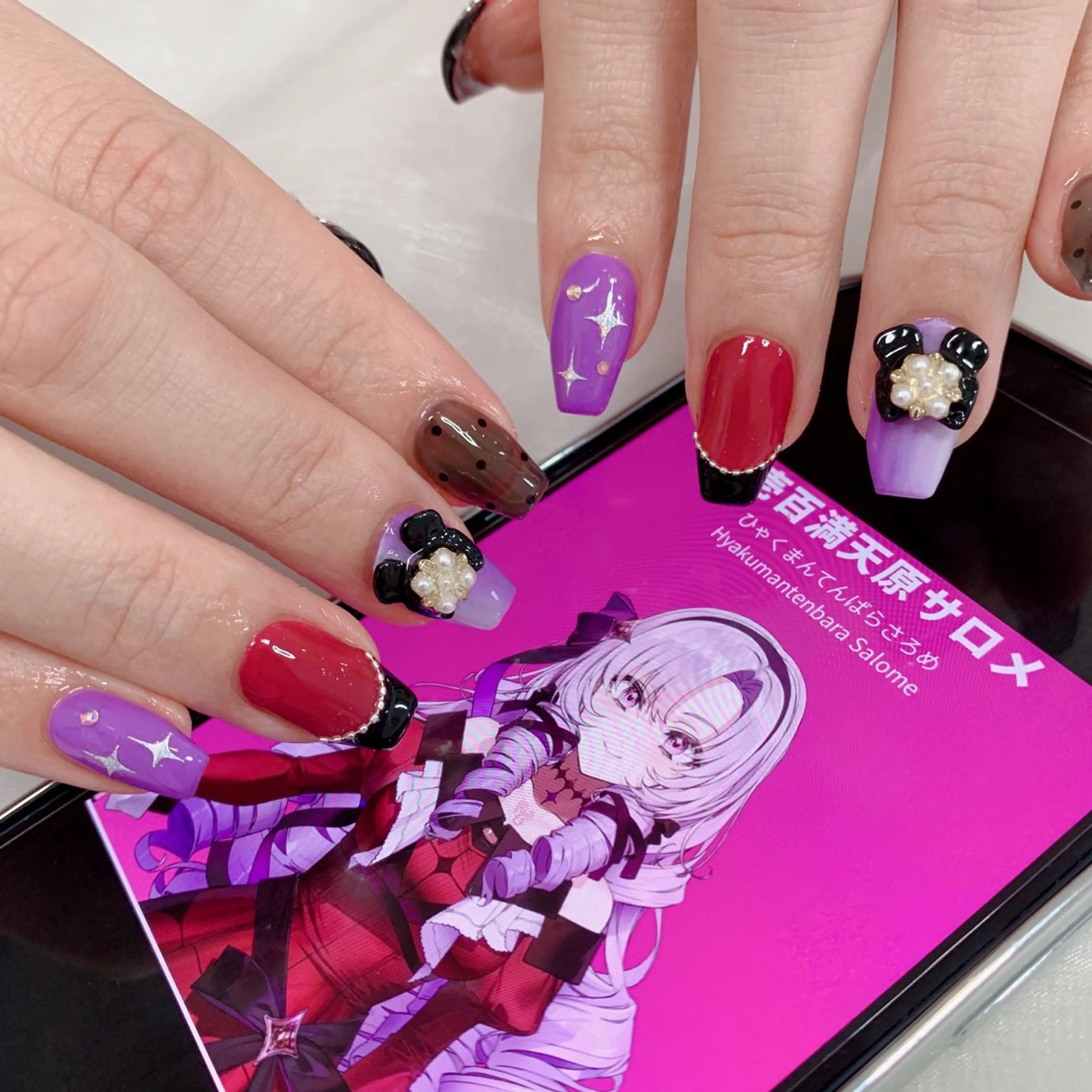 ネイル ハンドネイル La neige* yuki 🐩🌙のネイルデザイン