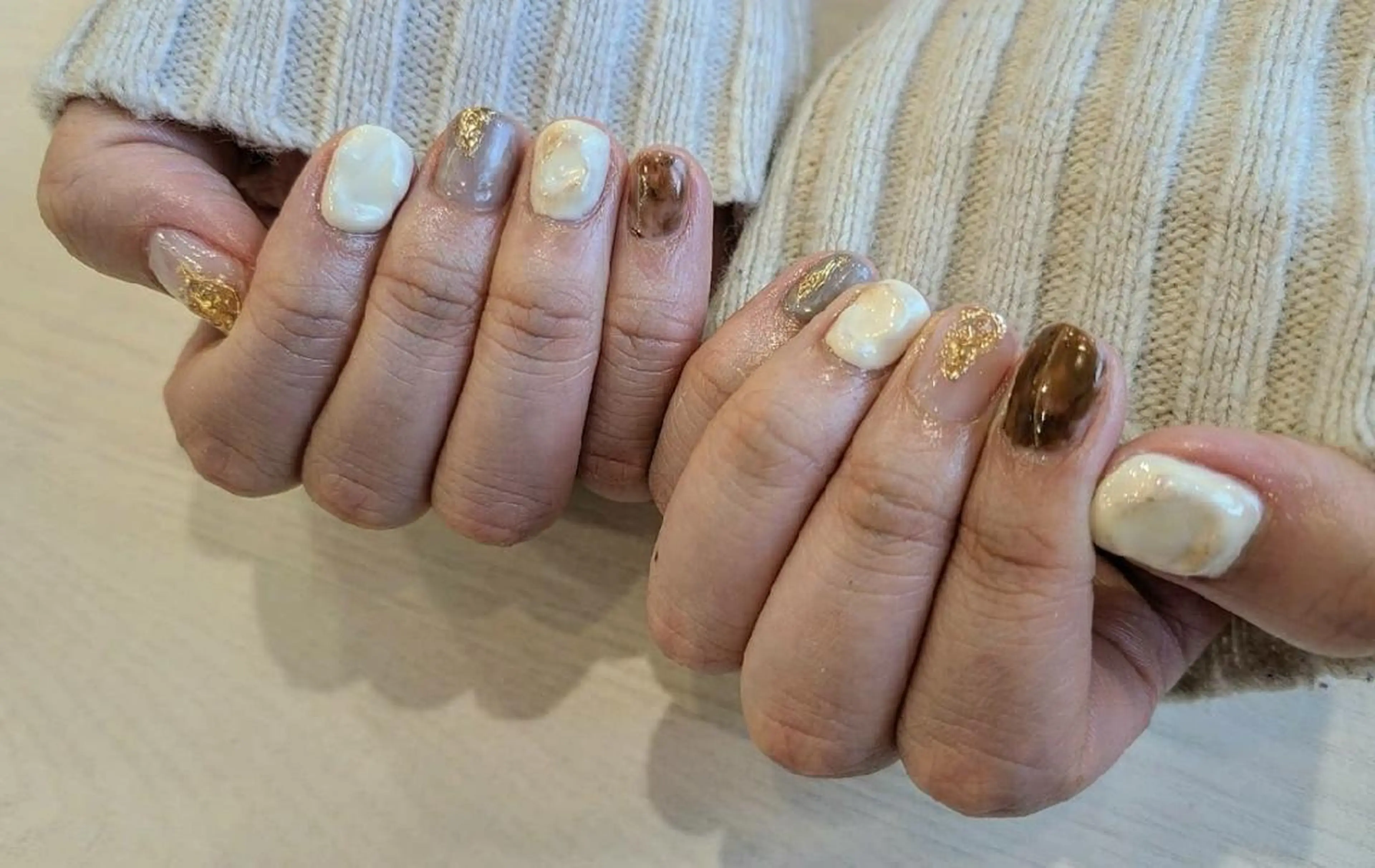 ネイル ニュアンスネイル 関口 友菜のヘアスタイル