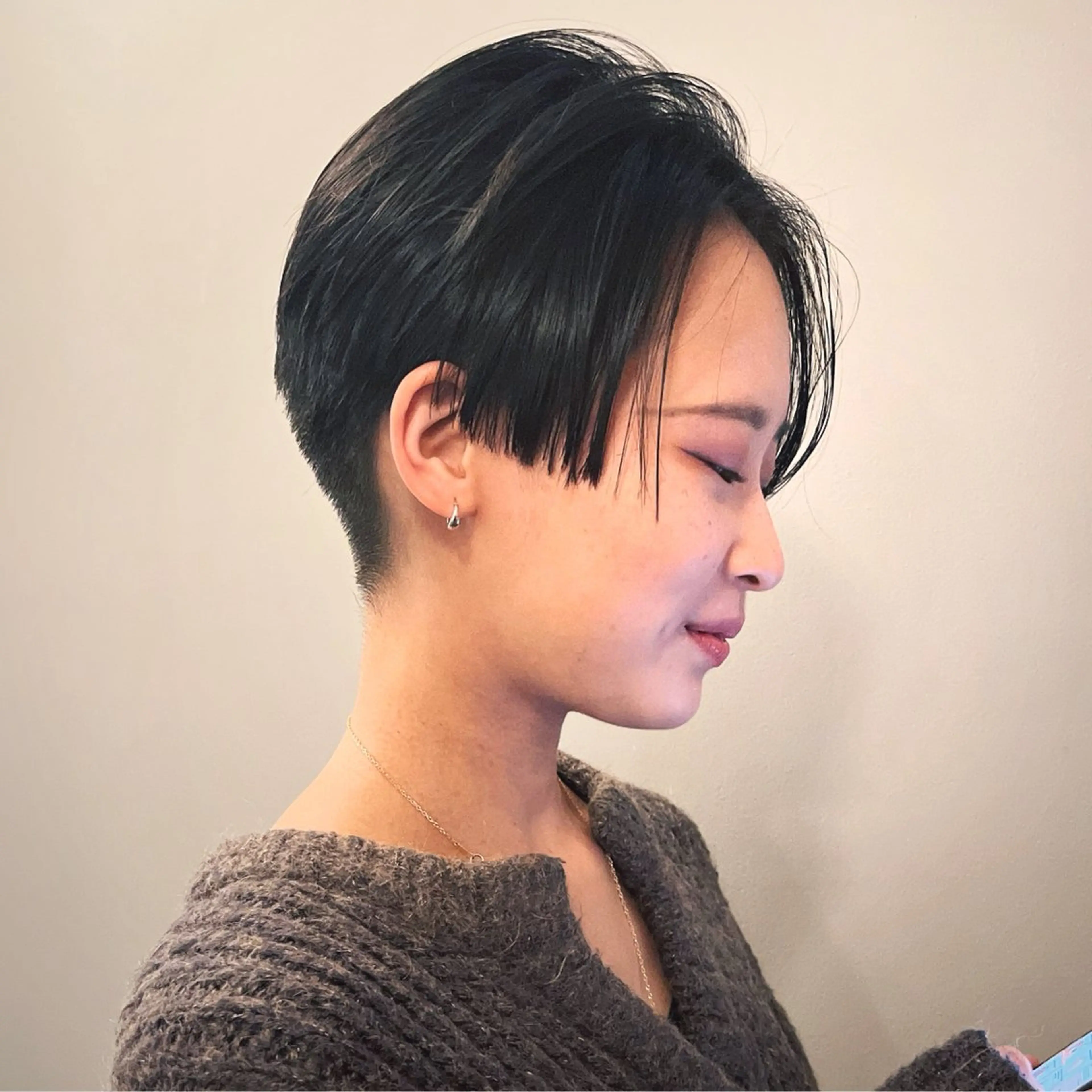 ショート カット ヘアカラー トリートメント ショート/ボブ /パーマ🌿柏原良亮のヘアスタイル