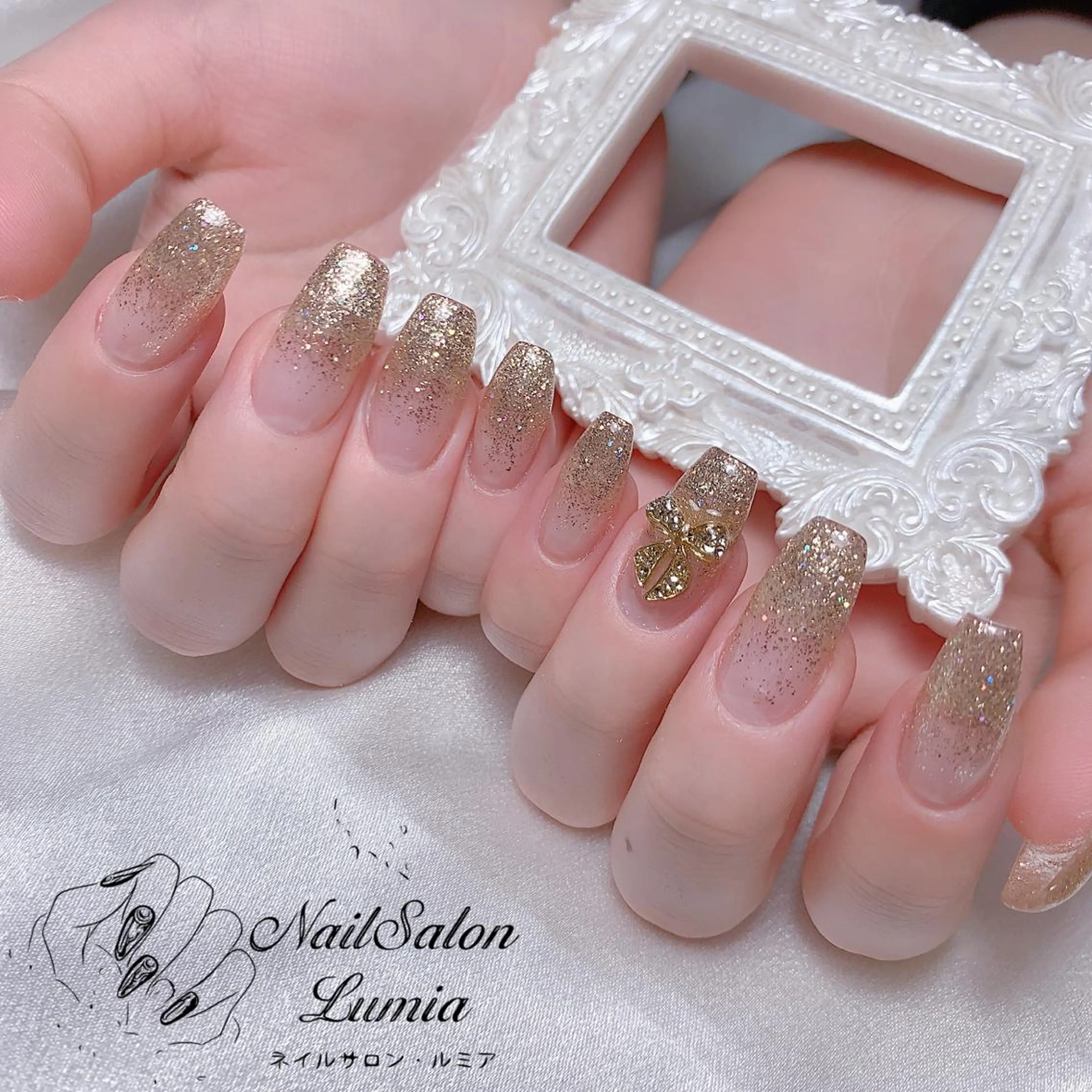 ネイル ハンドネイル ネイルサロン ルミア Lumia 店長のネイルデザイン