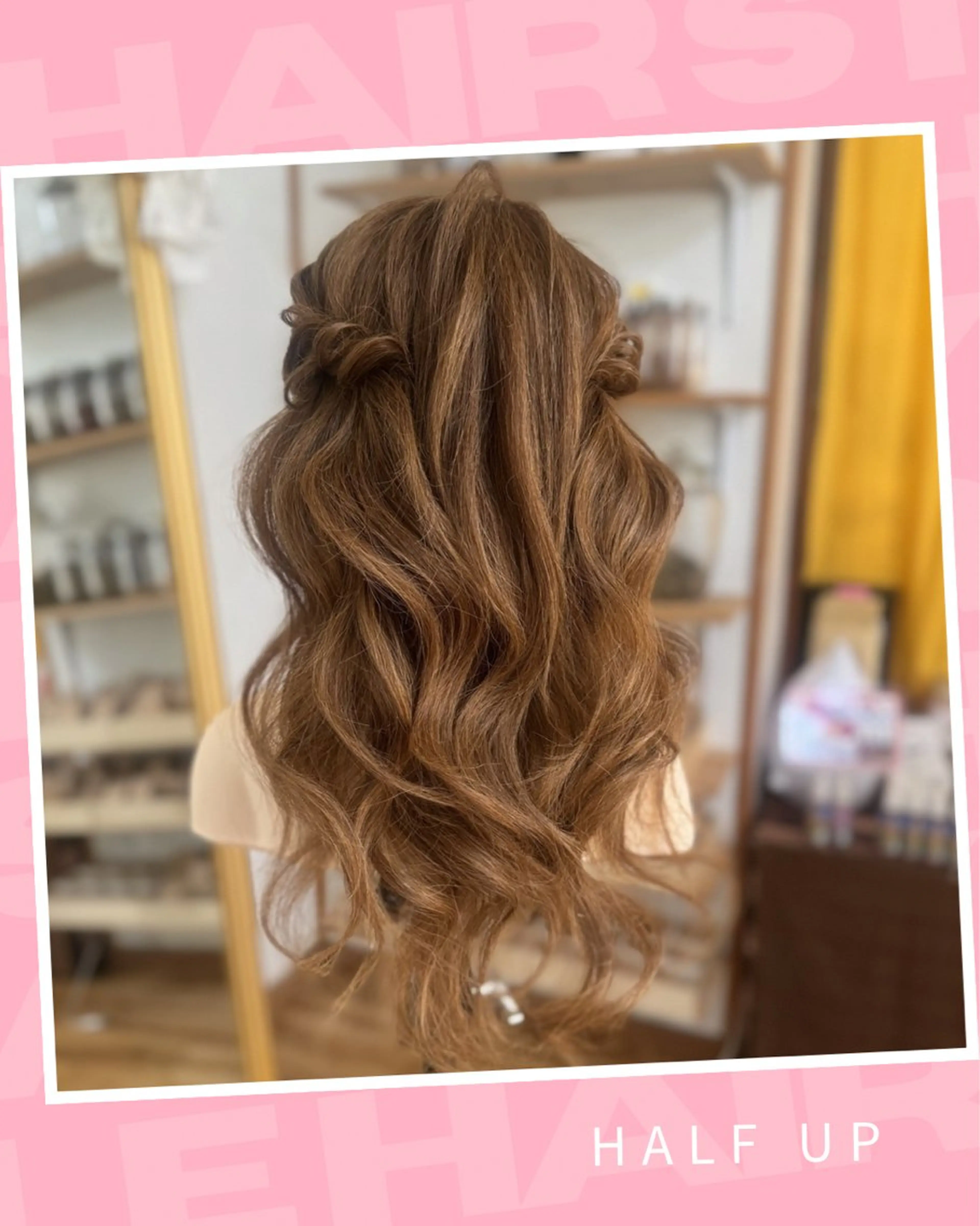 セミロング ヨシンモリ 韓国風ヘア ヘアセット Yamauchi natsumiのヘアスタイル