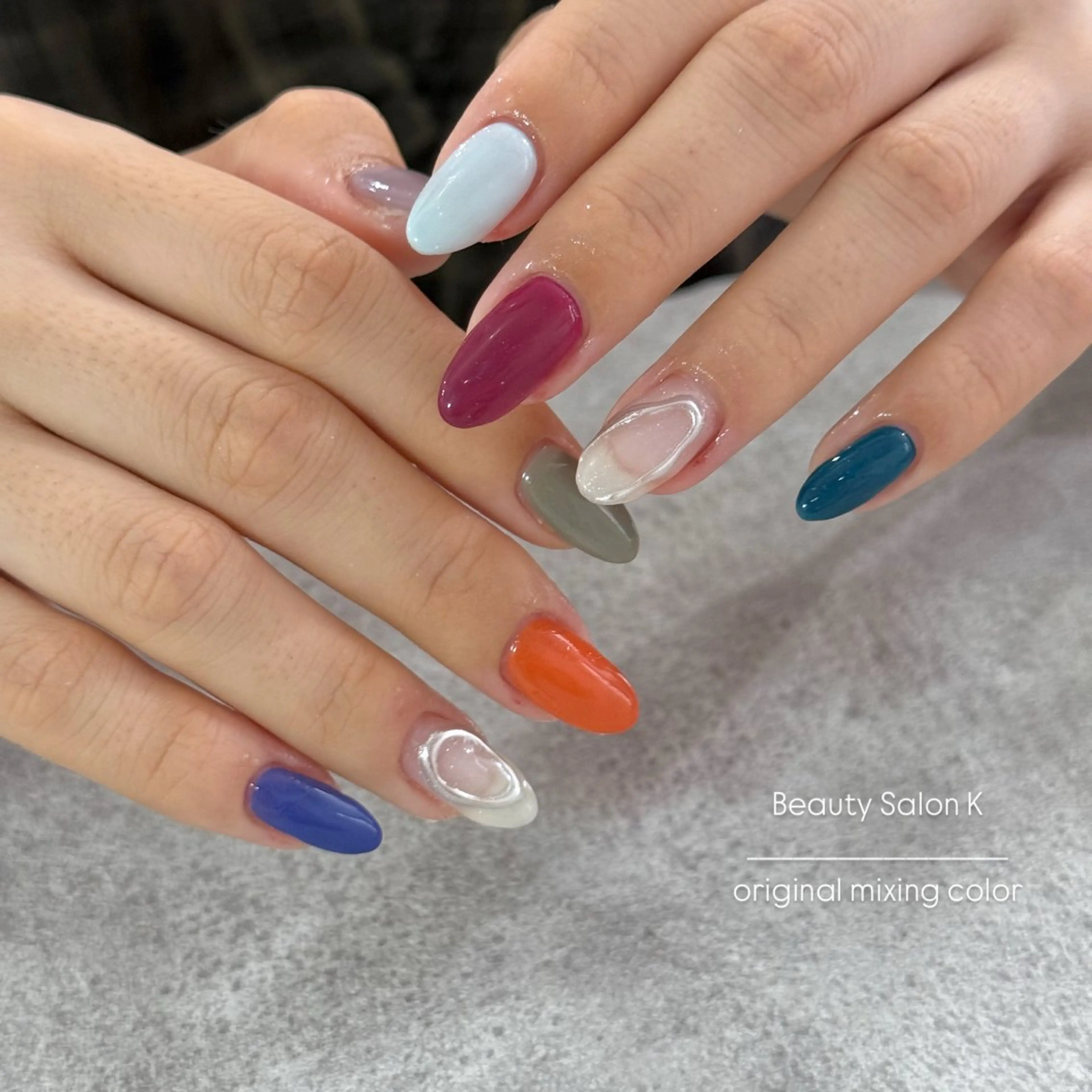 ネイル ハンドネイル Nail salon K　momoのネイルデザイン