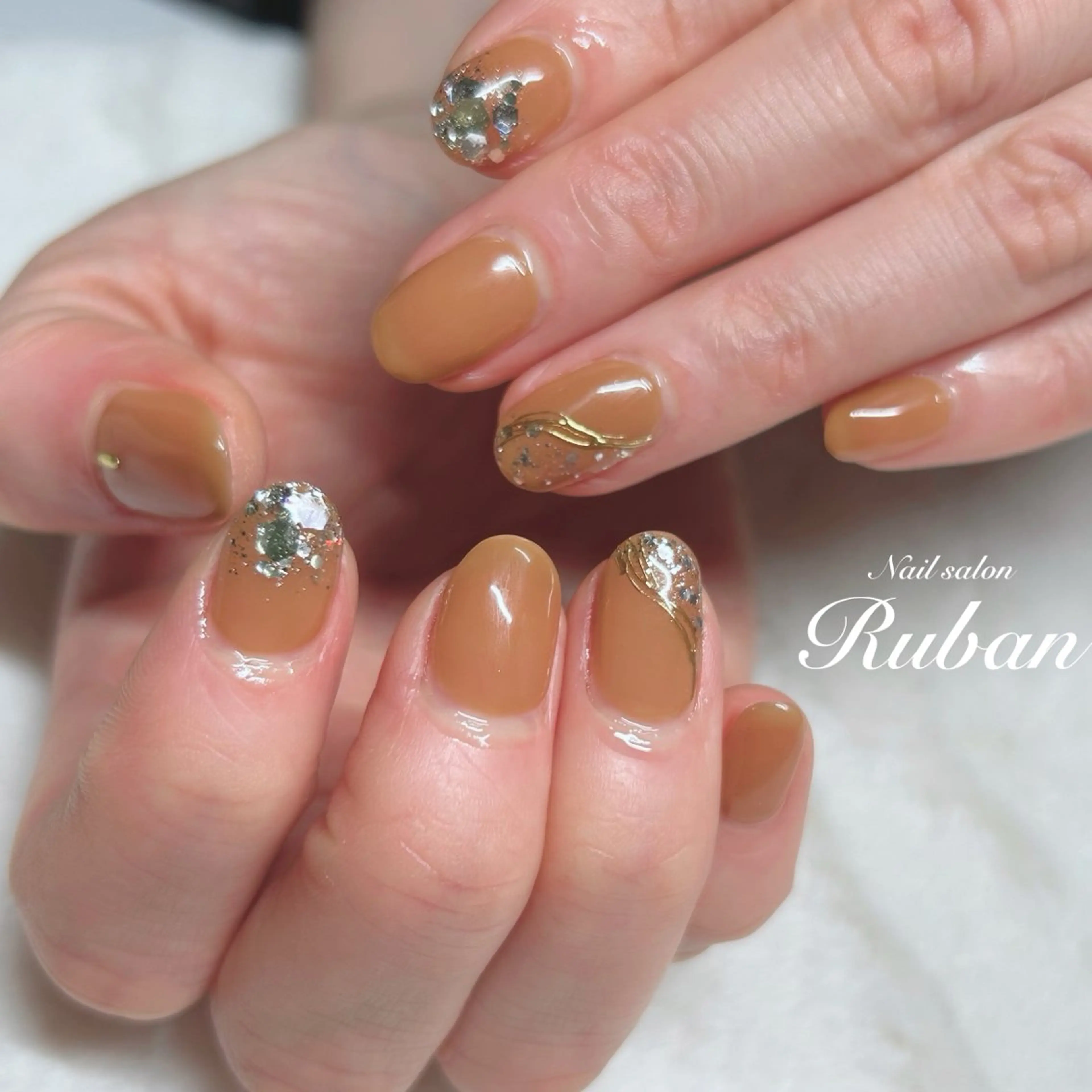 ネイル ニュアンスネイル Nail salon Rubanのネイルデザイン