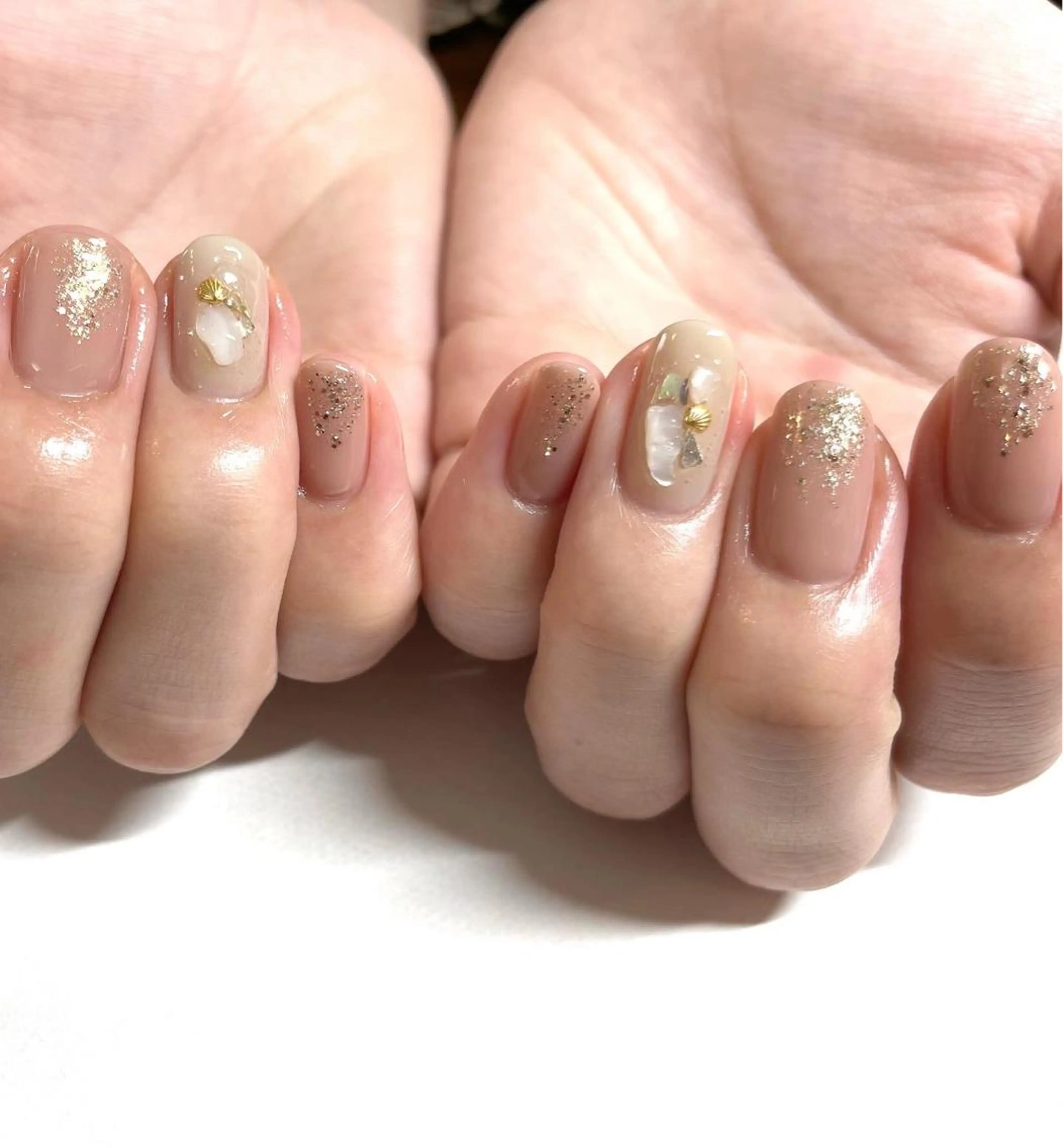 ネイル ピンク le_rire _nailのネイルデザイン