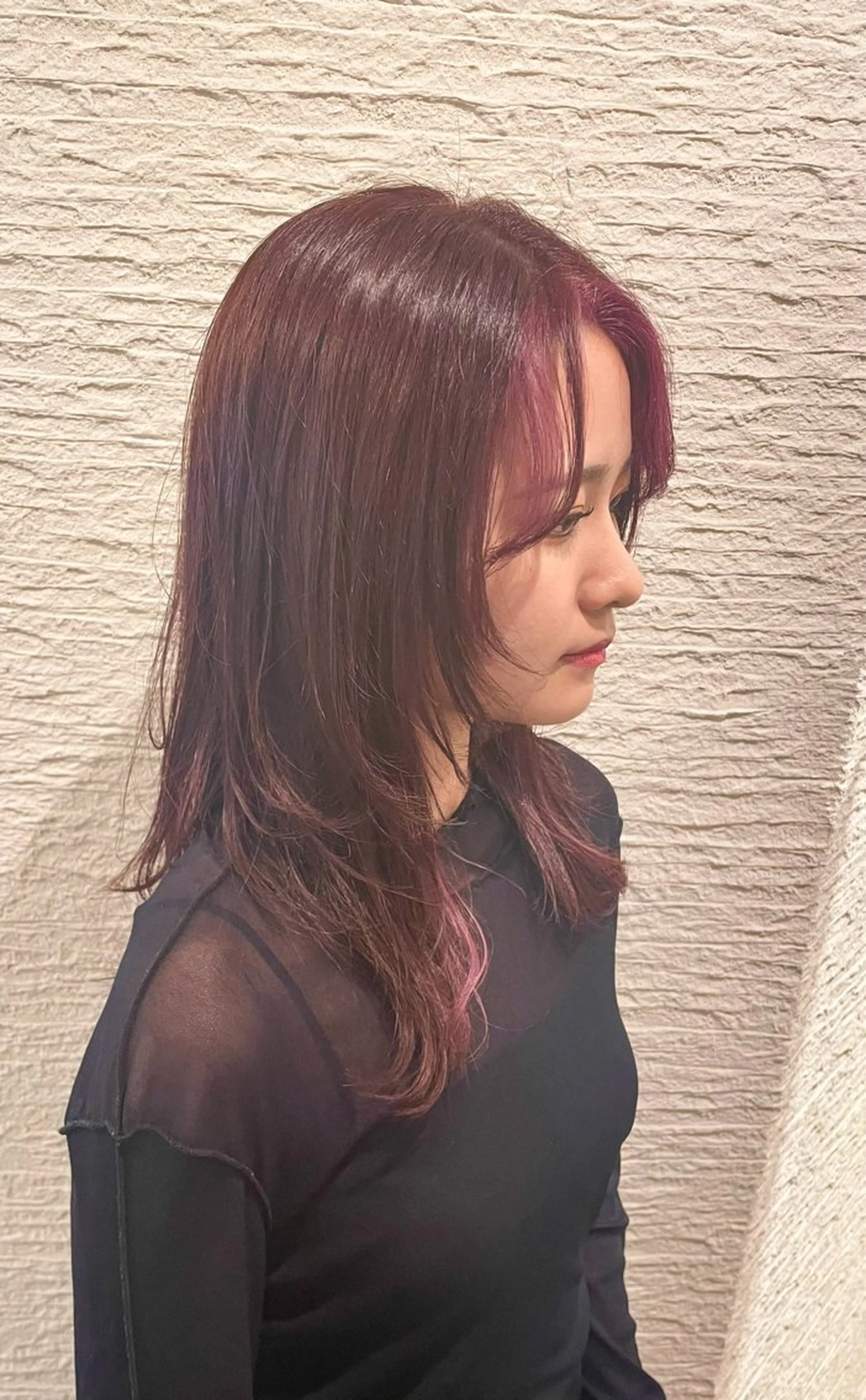 ミディアム ヘアカラー SHIAN✂️ 立川店たくのヘアスタイル