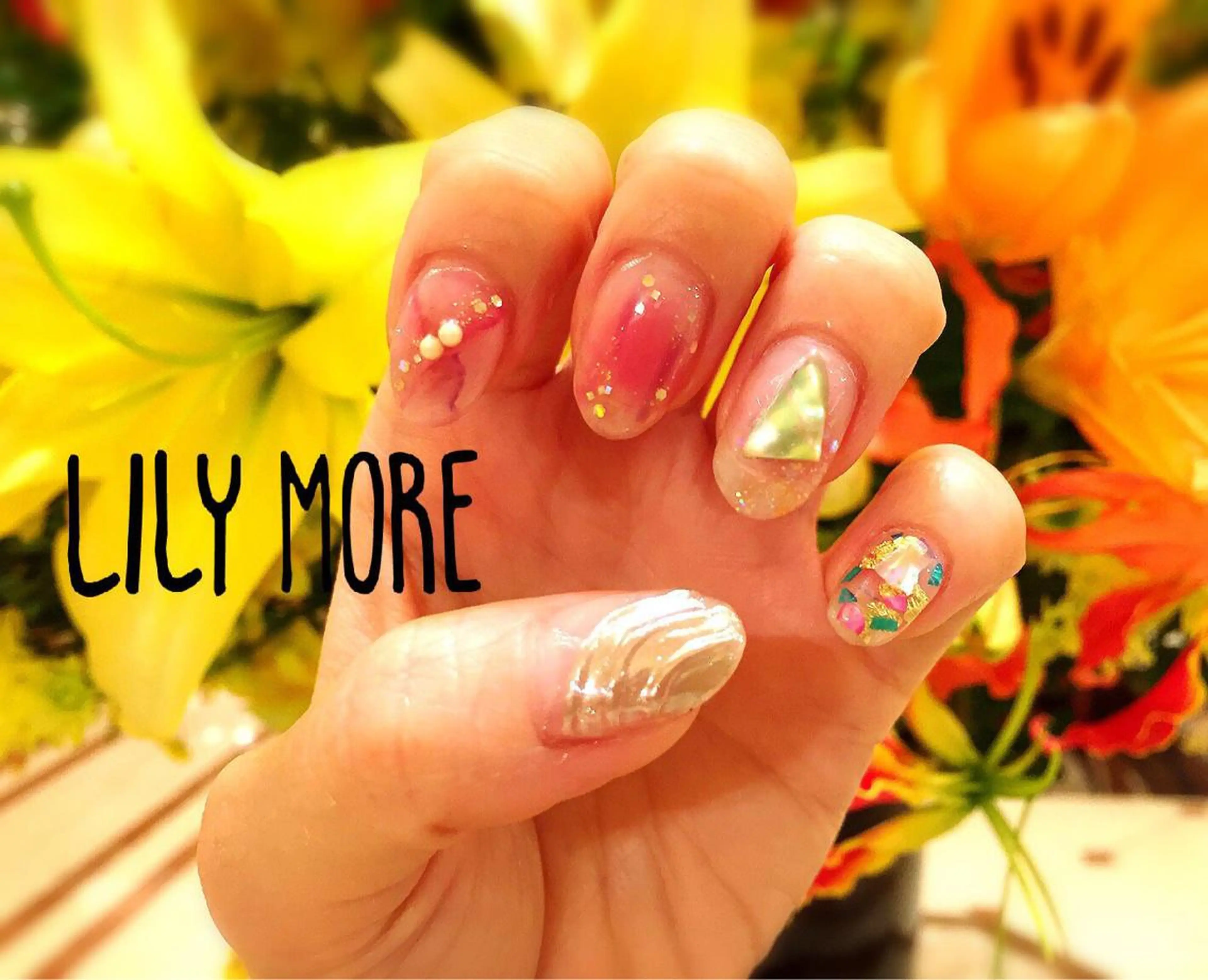 ネイル ニュアンスネイル Lily closetのネイルデザイン