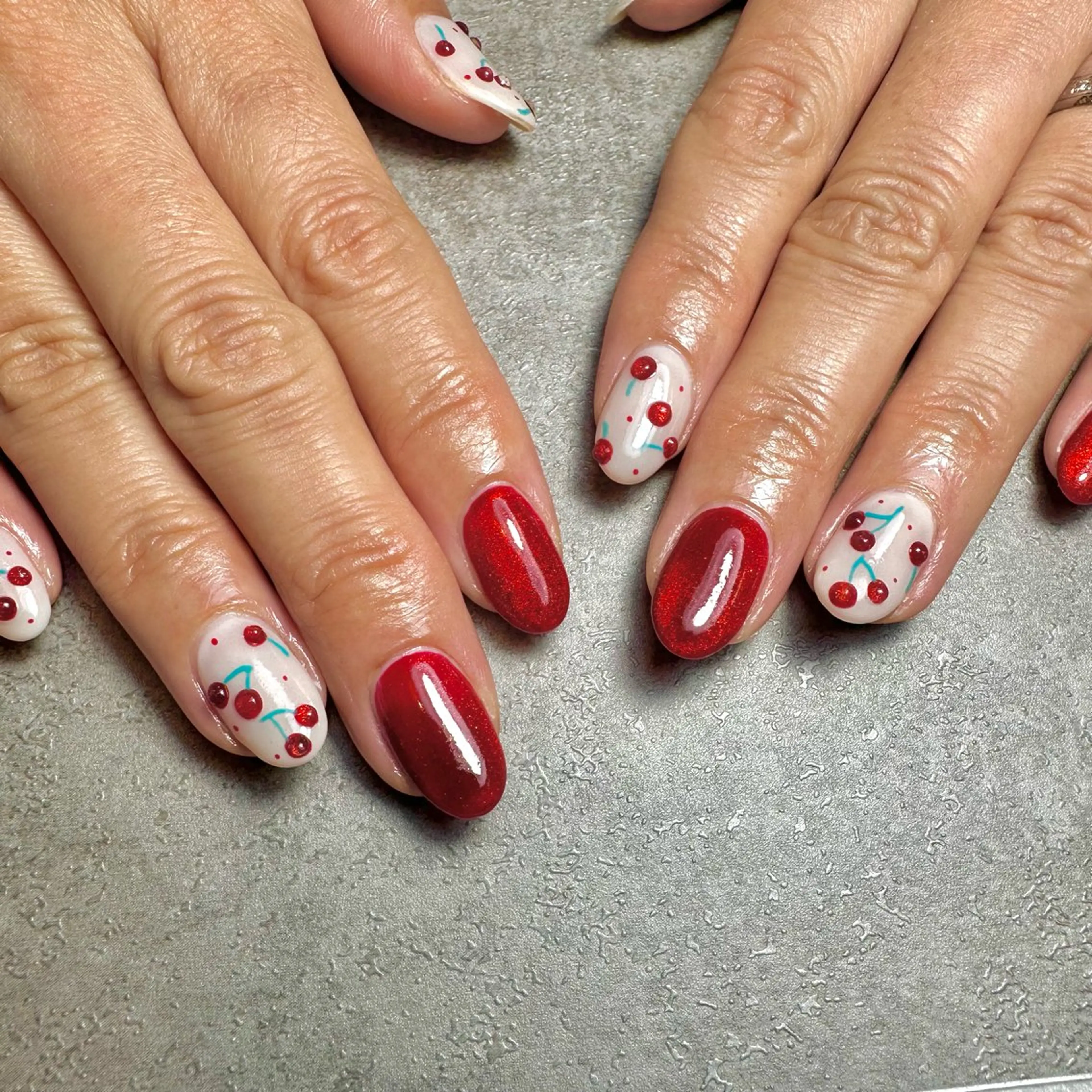 ネイル ハンドネイル フットネイル GéRanium Harukaのネイルデザイン