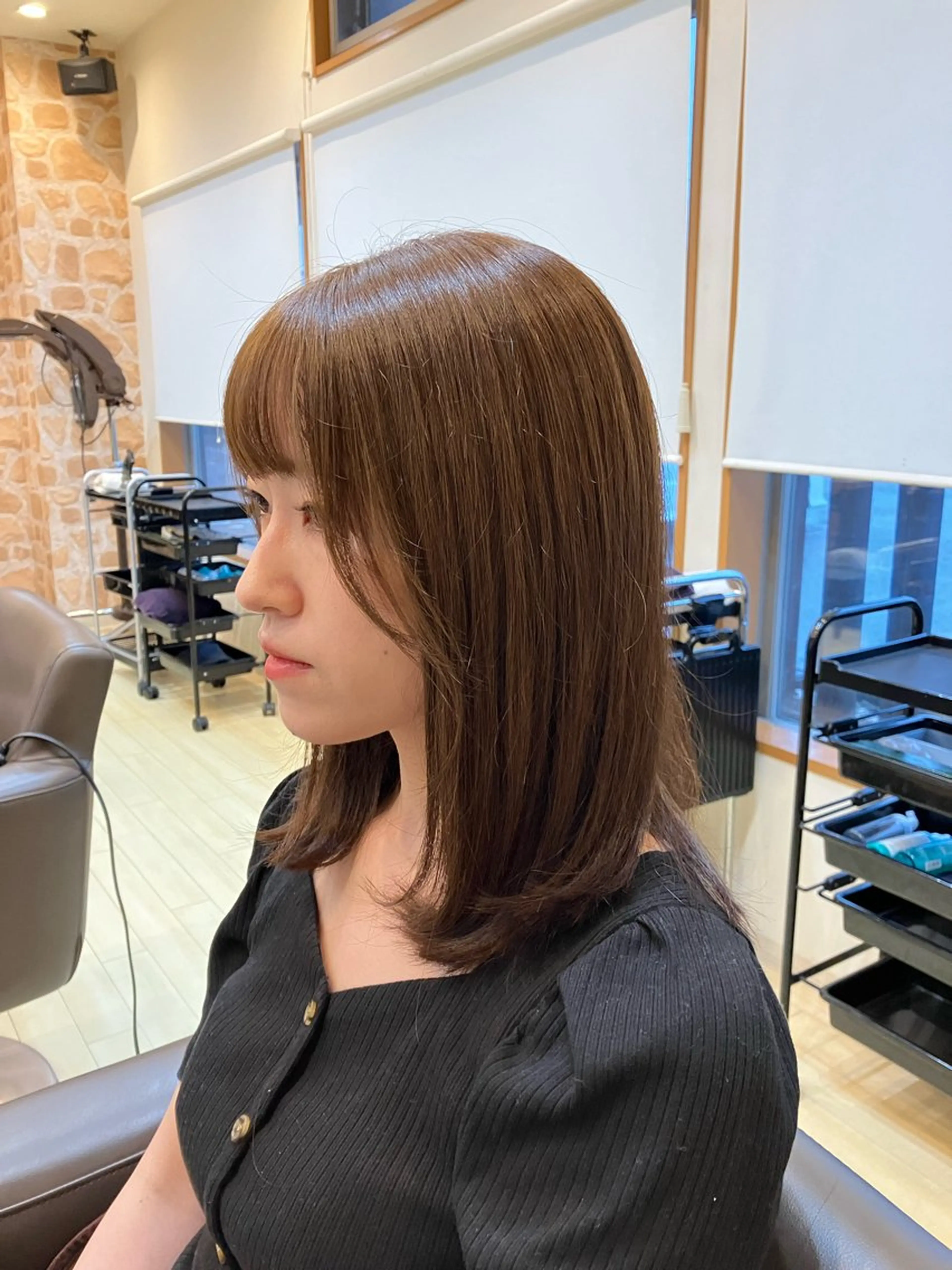 ♥ミニモ限定 ♥ 新規限定10%OFF似合わせカット&カラーコース(ヘッドスパ＆トリートメント＆シャンプーブロー)の写真