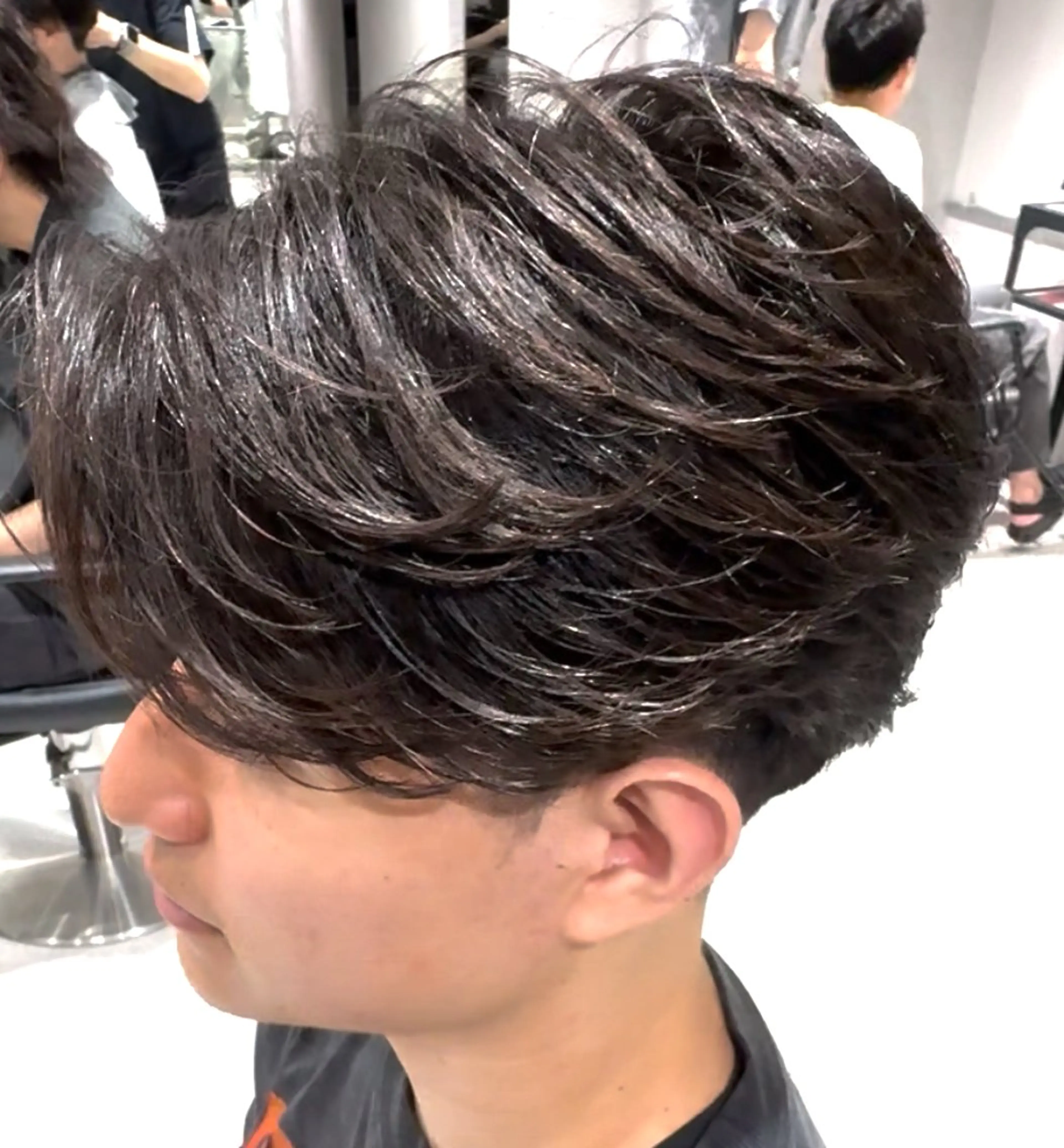 パーマ メンズ カット パーマ 👑駅近メンズサロン パーマ特化北千住👑のヘアスタイル