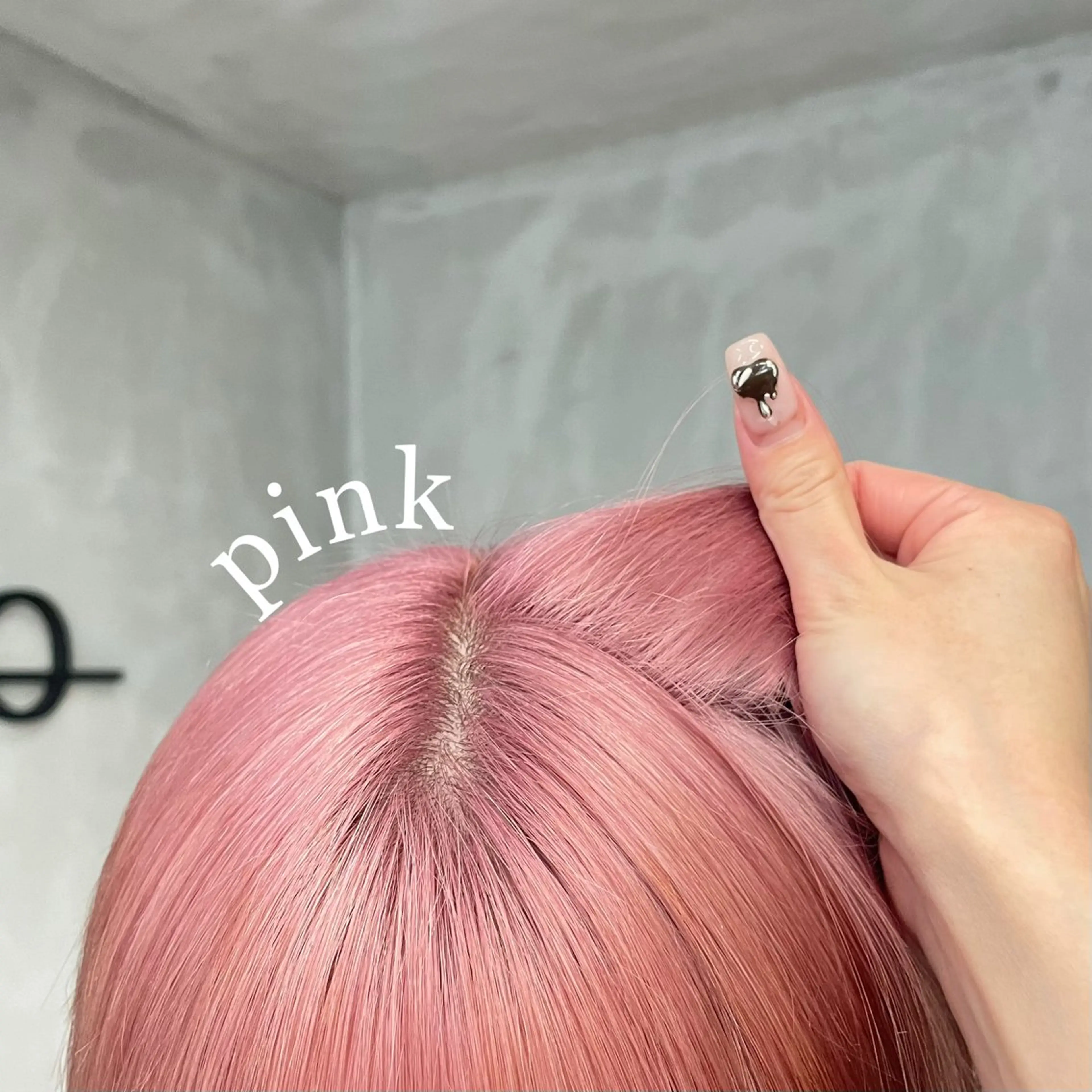 カラー ピンクカラー 心斎橋/ハイトーン/ airi⠀のヘアスタイル