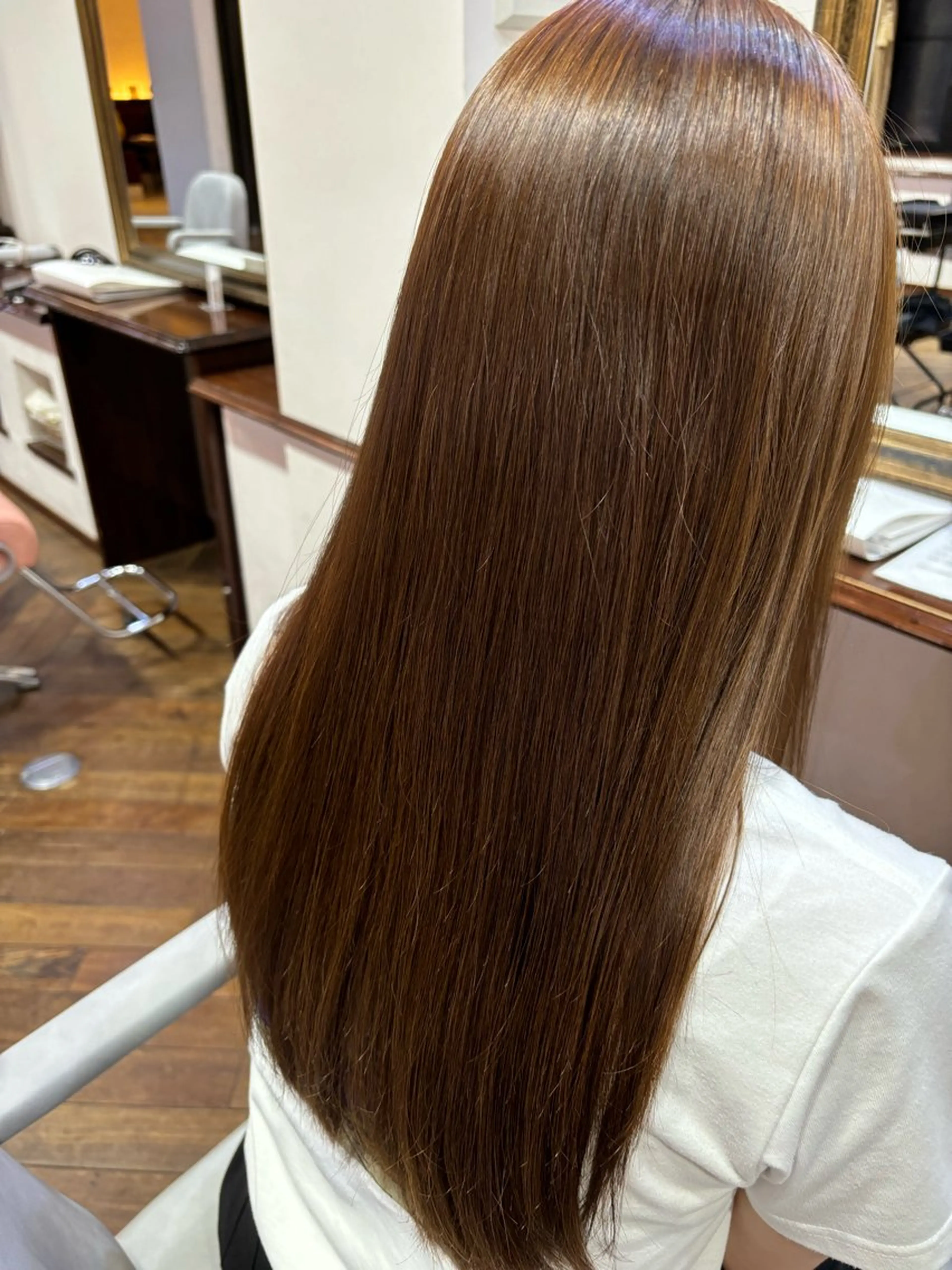 ロング 勝田 沙耶のヘアスタイル