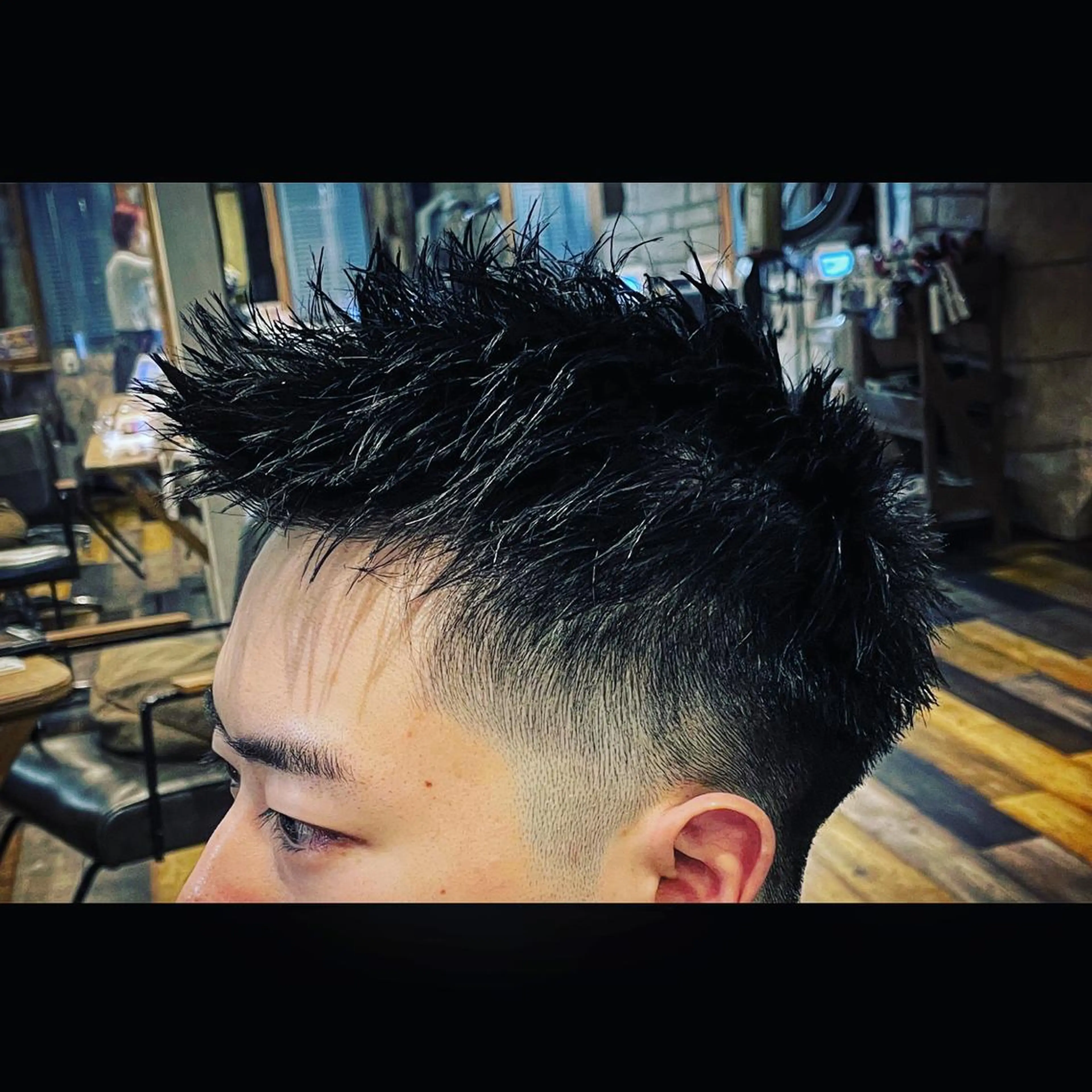 ショート メンズ ショートヘア カット ヘアカラー 💈大人の渋髪💈 店長　大橋侑弥のヘアスタイル