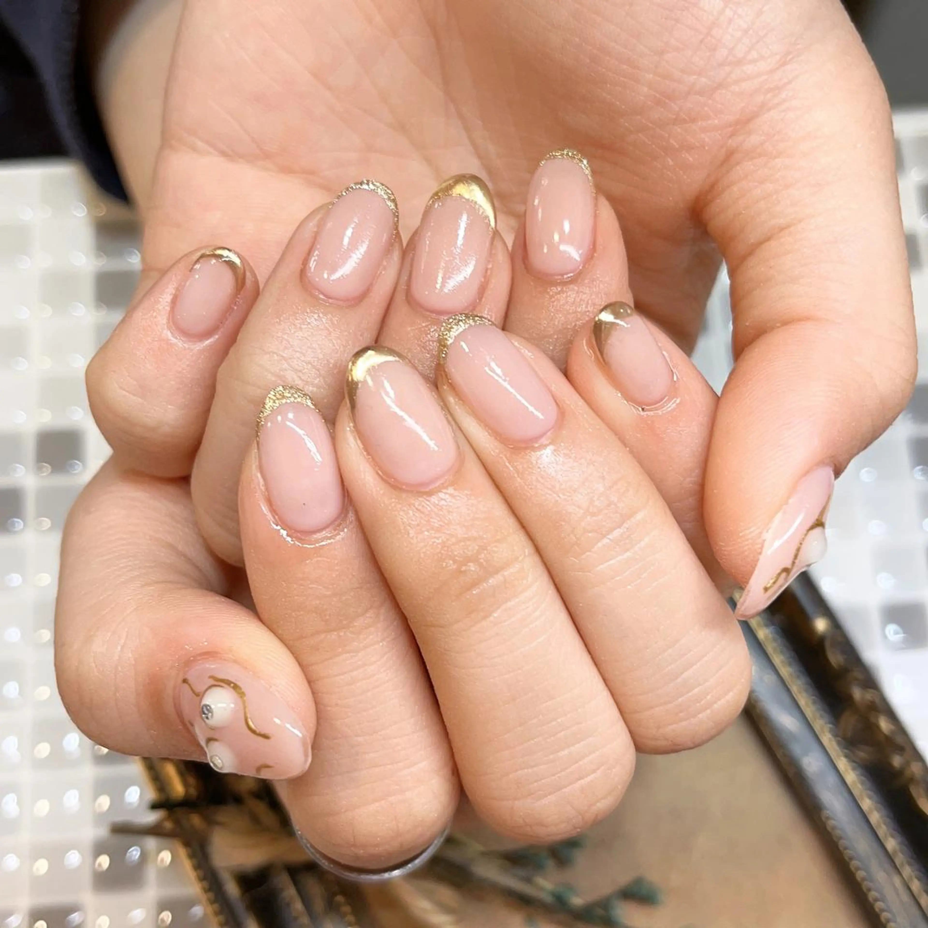 ネイル フレンチネイル nailist yuiのネイルデザイン