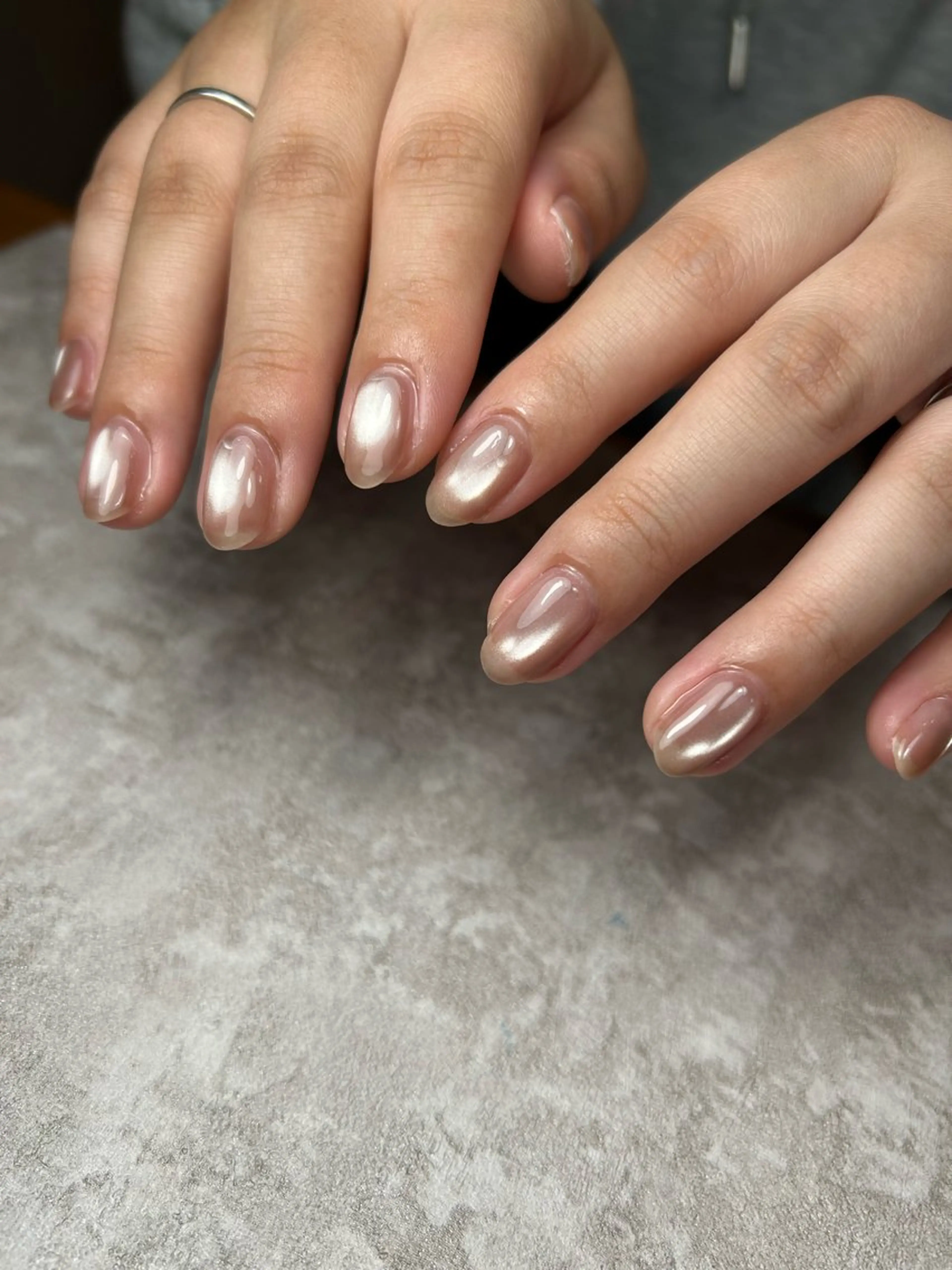 ネイル フットネイル ジェルネイル 持ち込み ニュアンスネイル ワンカラーネイル Nail salon M所属・本郷台ネイル✳︎大人 女性隠れ家サロンのネイルデザイン