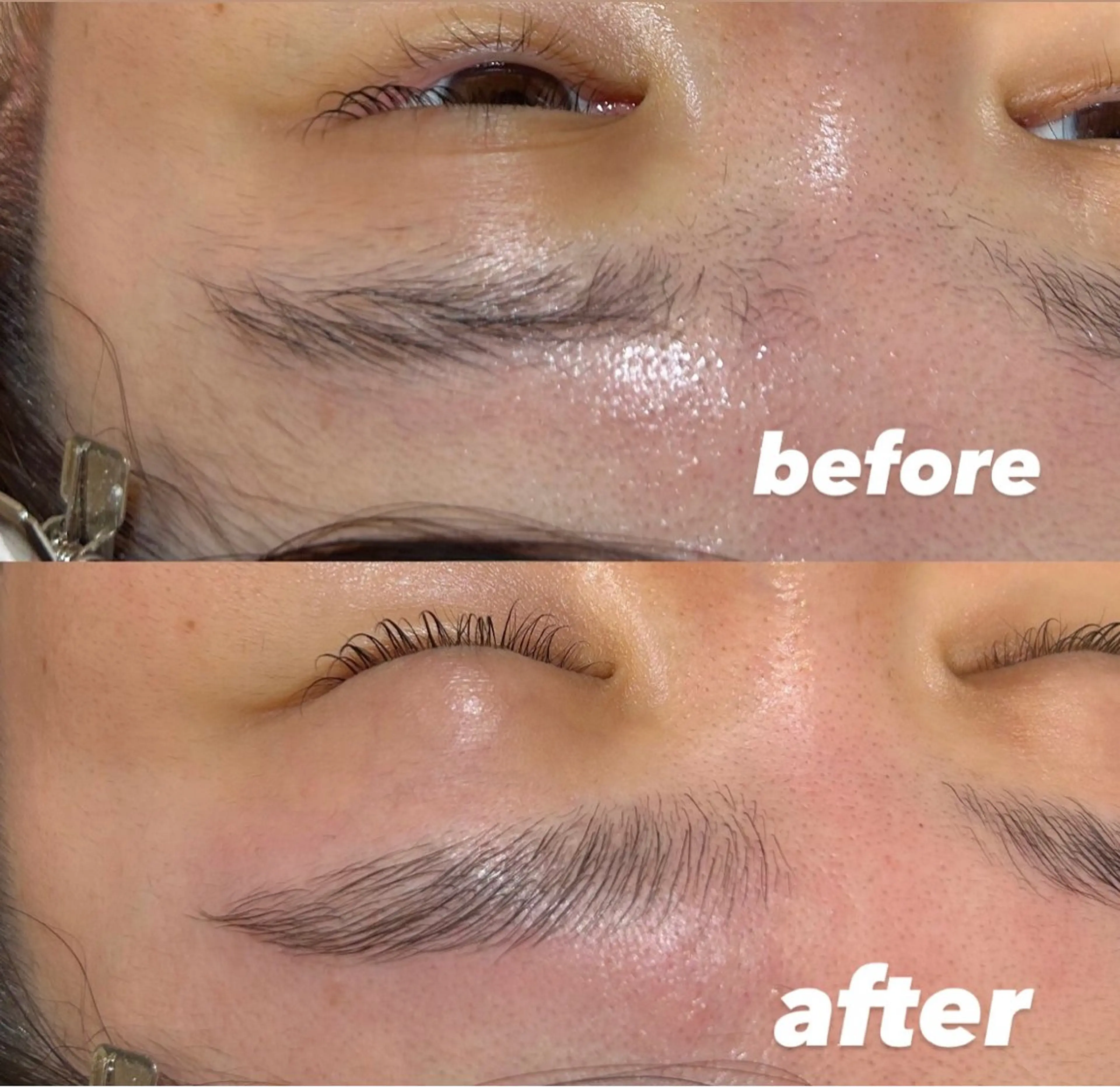 アイブロウ ハリウッドブロウリフト ‎🤍nabi 代官山/渋谷/恵比寿のマツエク・マツパデザイン