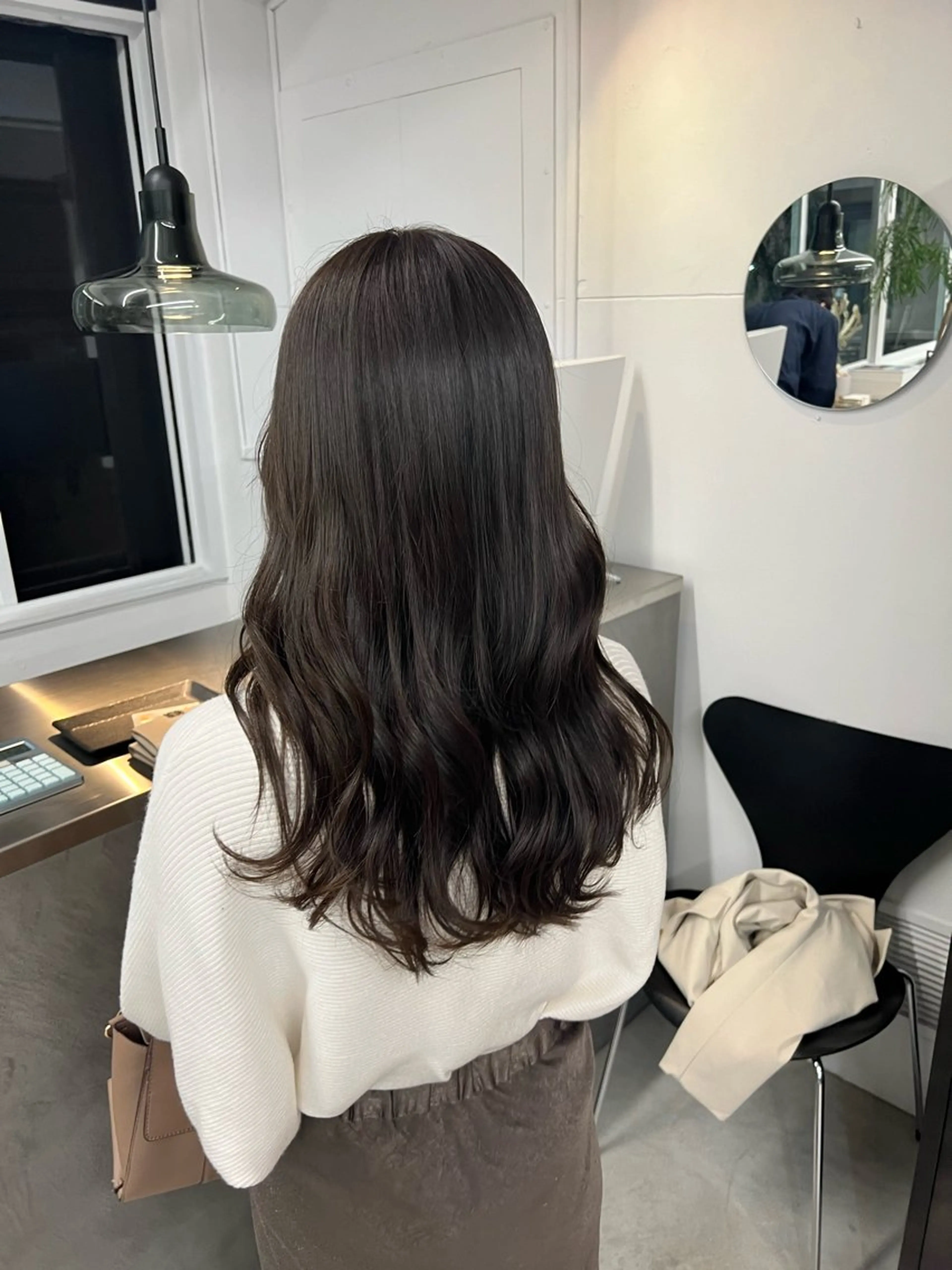 セミロング INORI @de2poのヘアスタイル