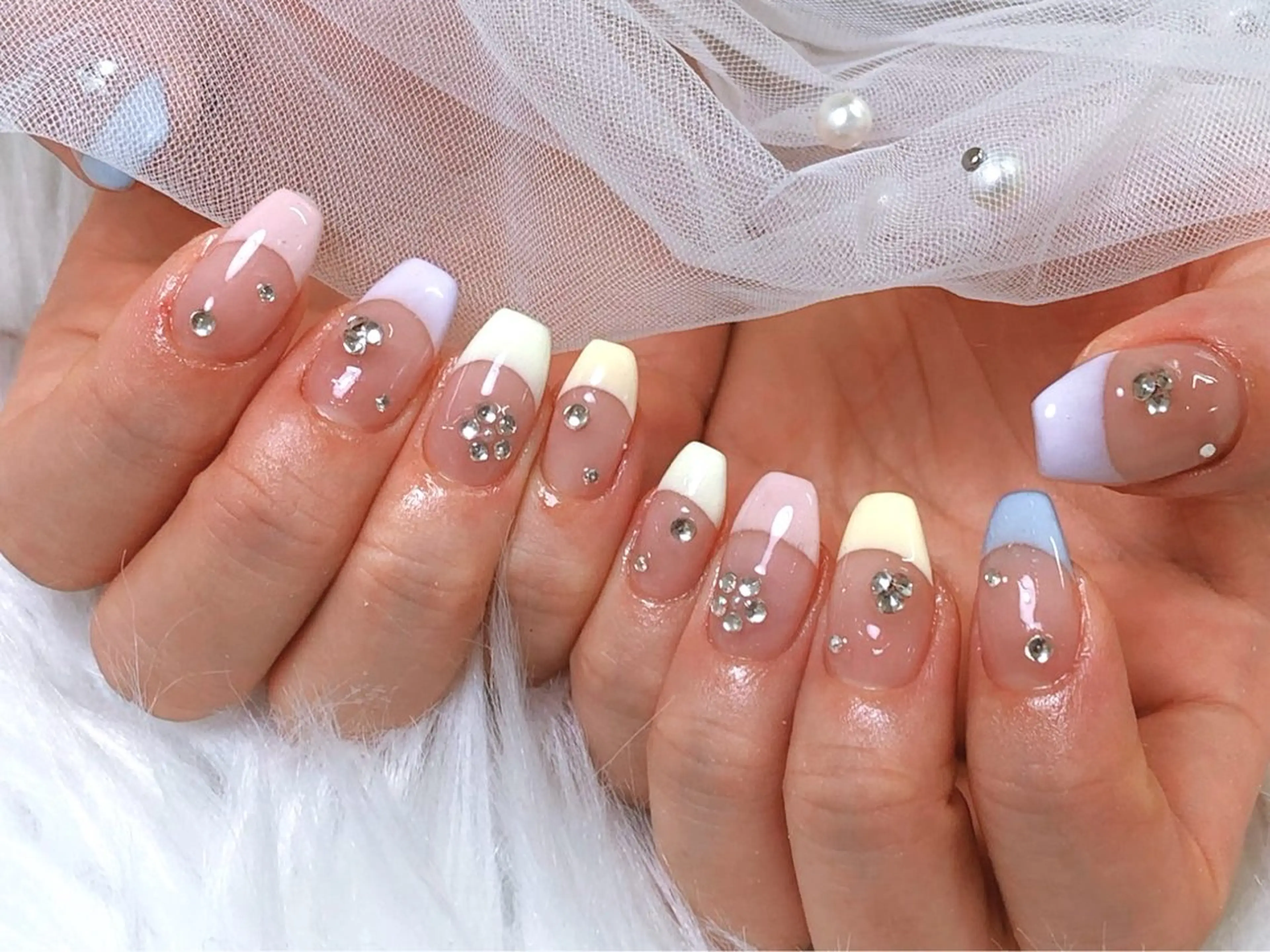 ネイル lucky nail 歌舞伎町のネイルデザイン