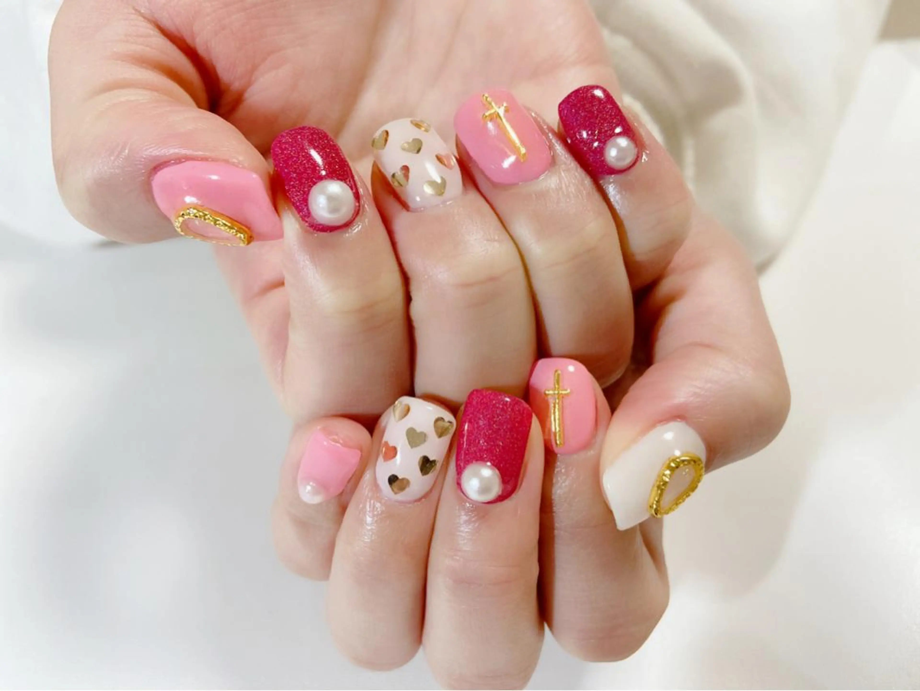 ネイル ワンカラーネイル loop hair所属・kohatsu こはっちゃんのネイルデザイン