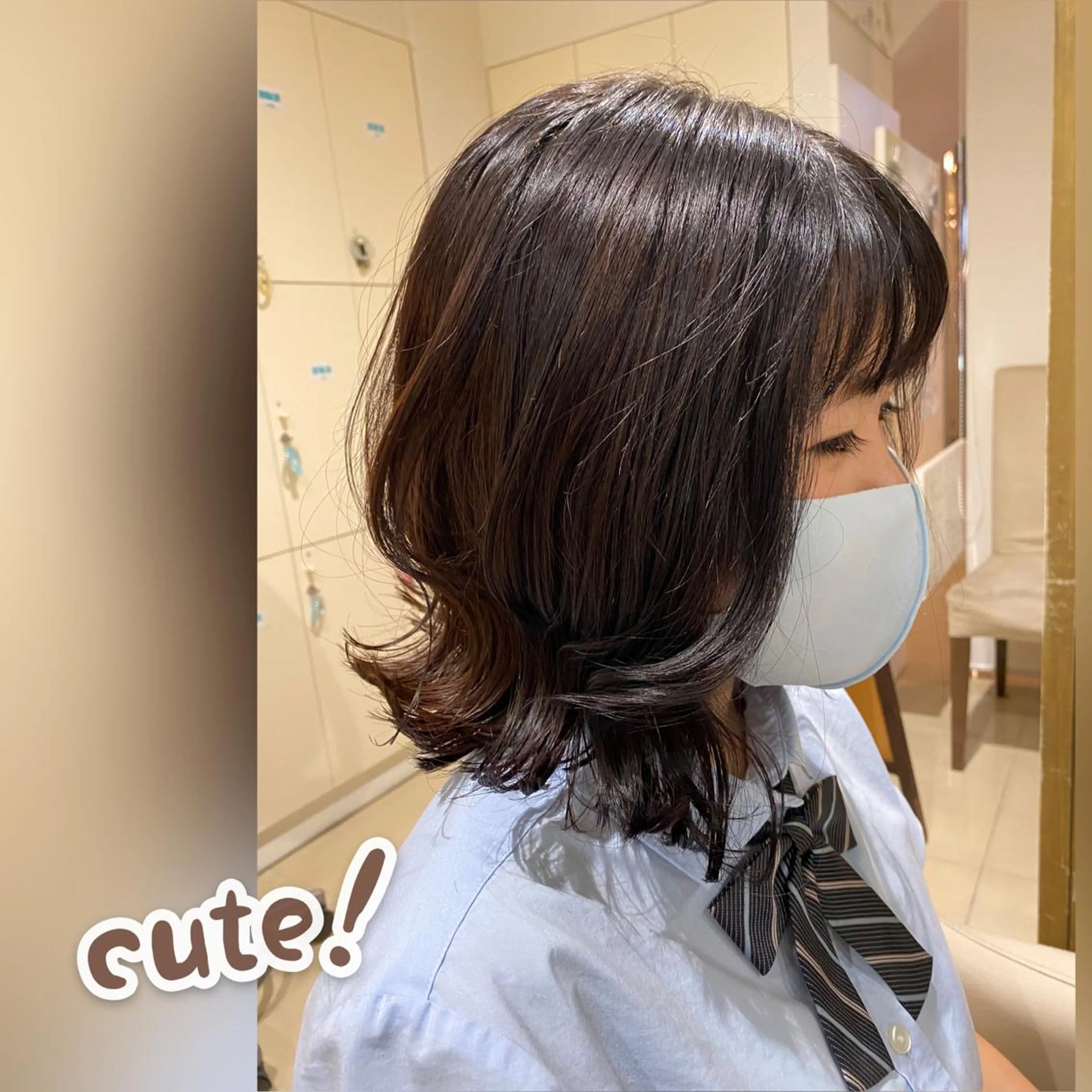 ミディアム 似合う髪型が 分からない方へのヘアスタイル