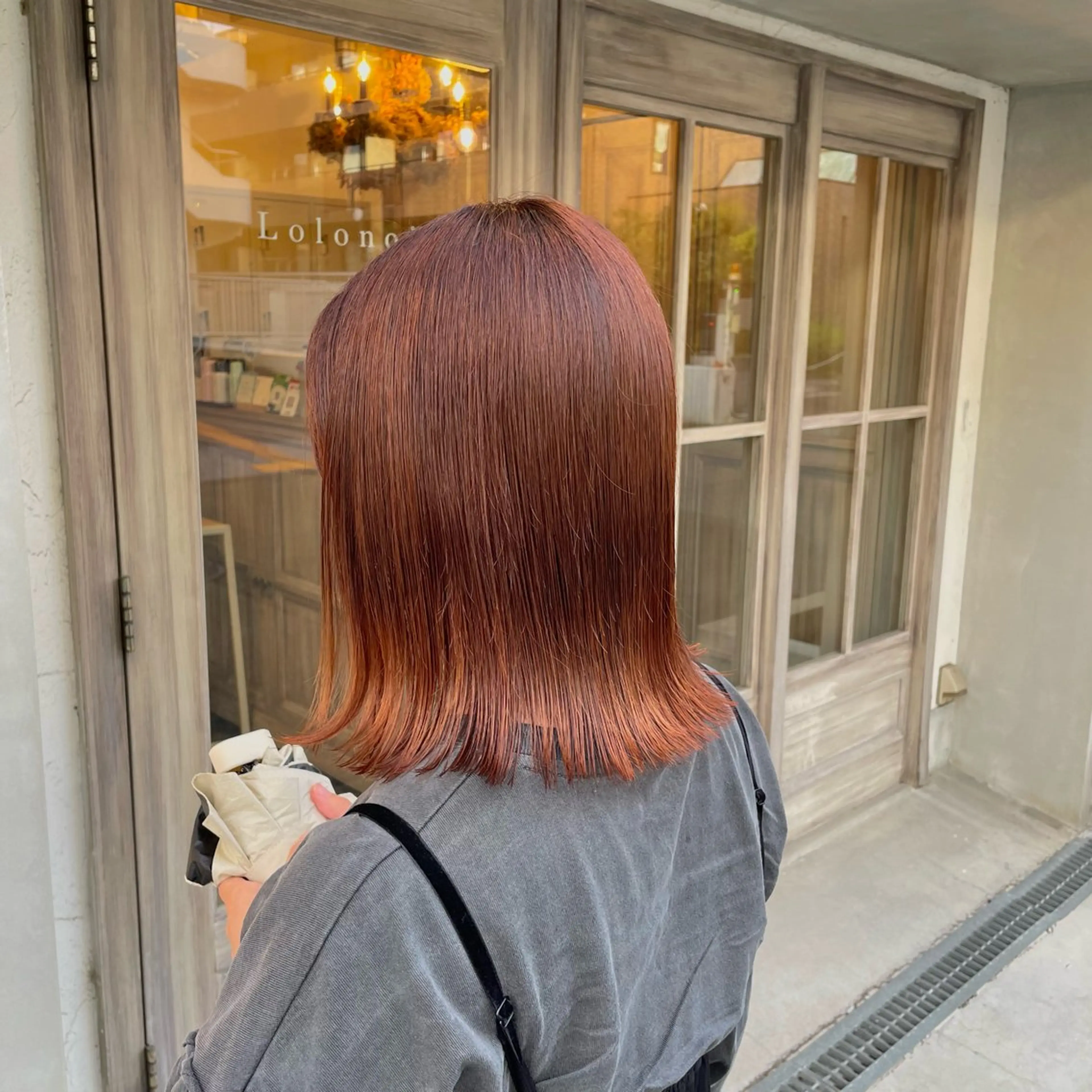 ミディアム ボブ 髪質改善 カット ヘアカラー 【脱白髪染め】【髪質 改善】仲井槙一のヘアスタイル