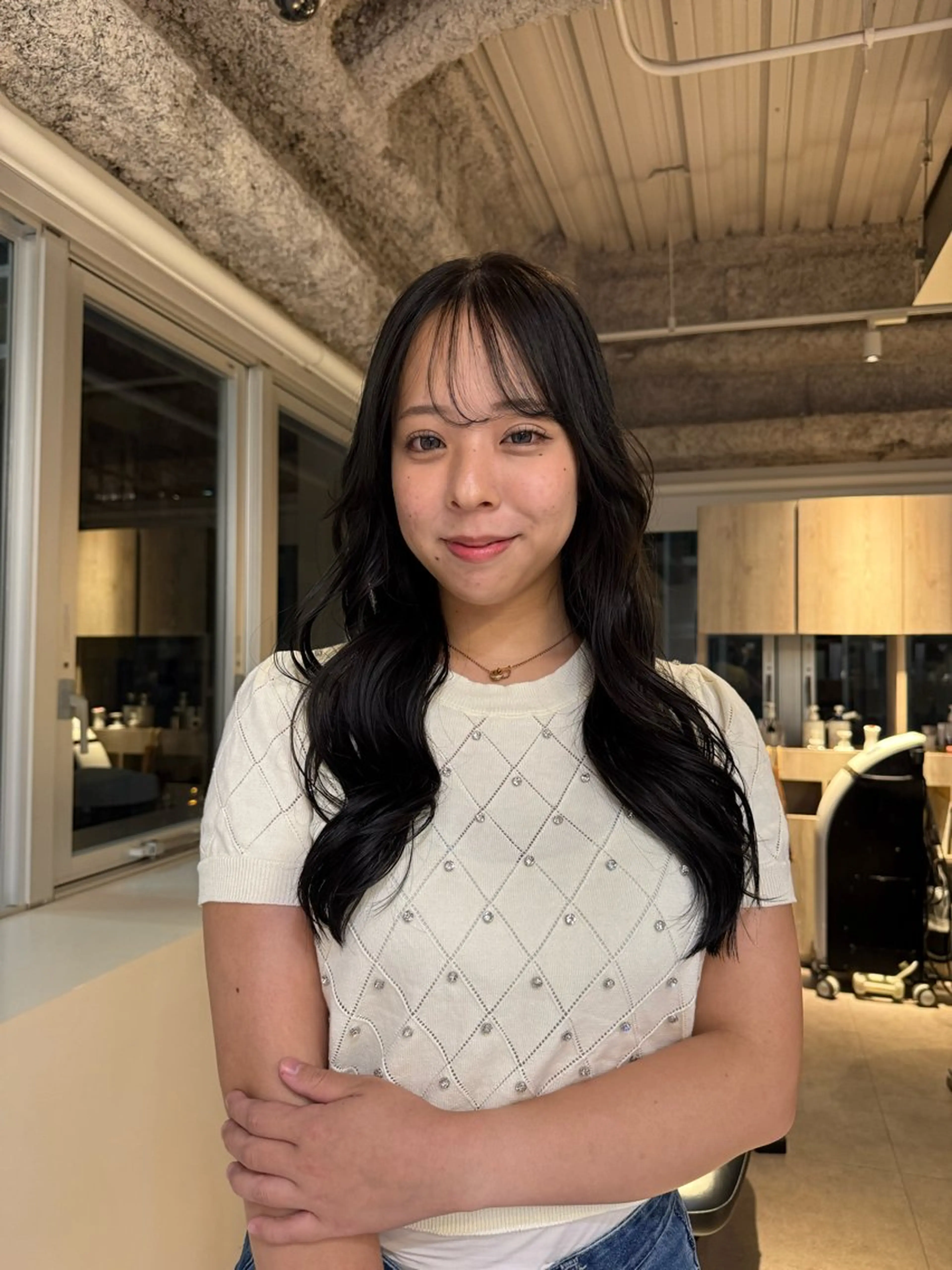 ロング やはらりの/ 酸性ストレートのヘアスタイル