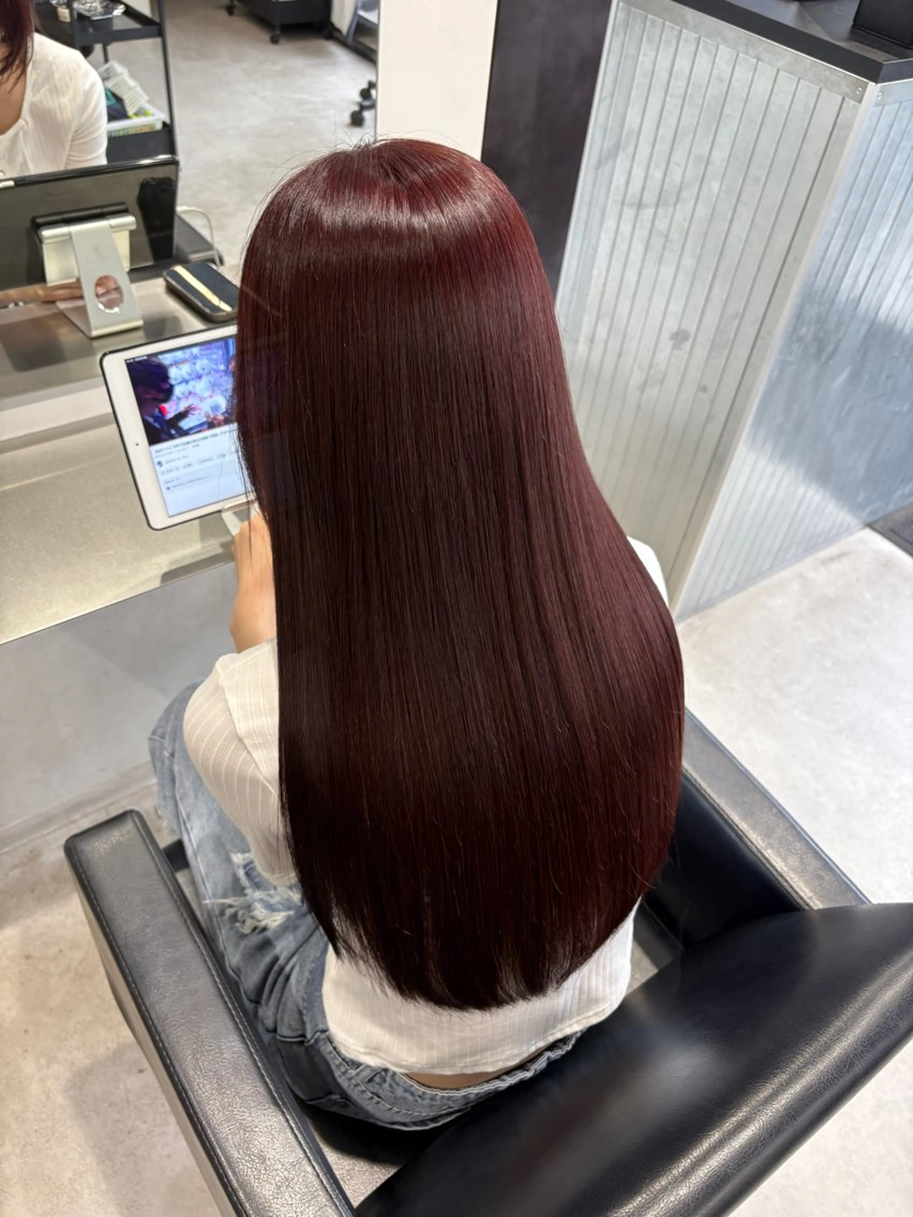 ロング カット ヘアカラー トリートメント MIHO☾·̩͙⋆ Kroのヘアスタイル