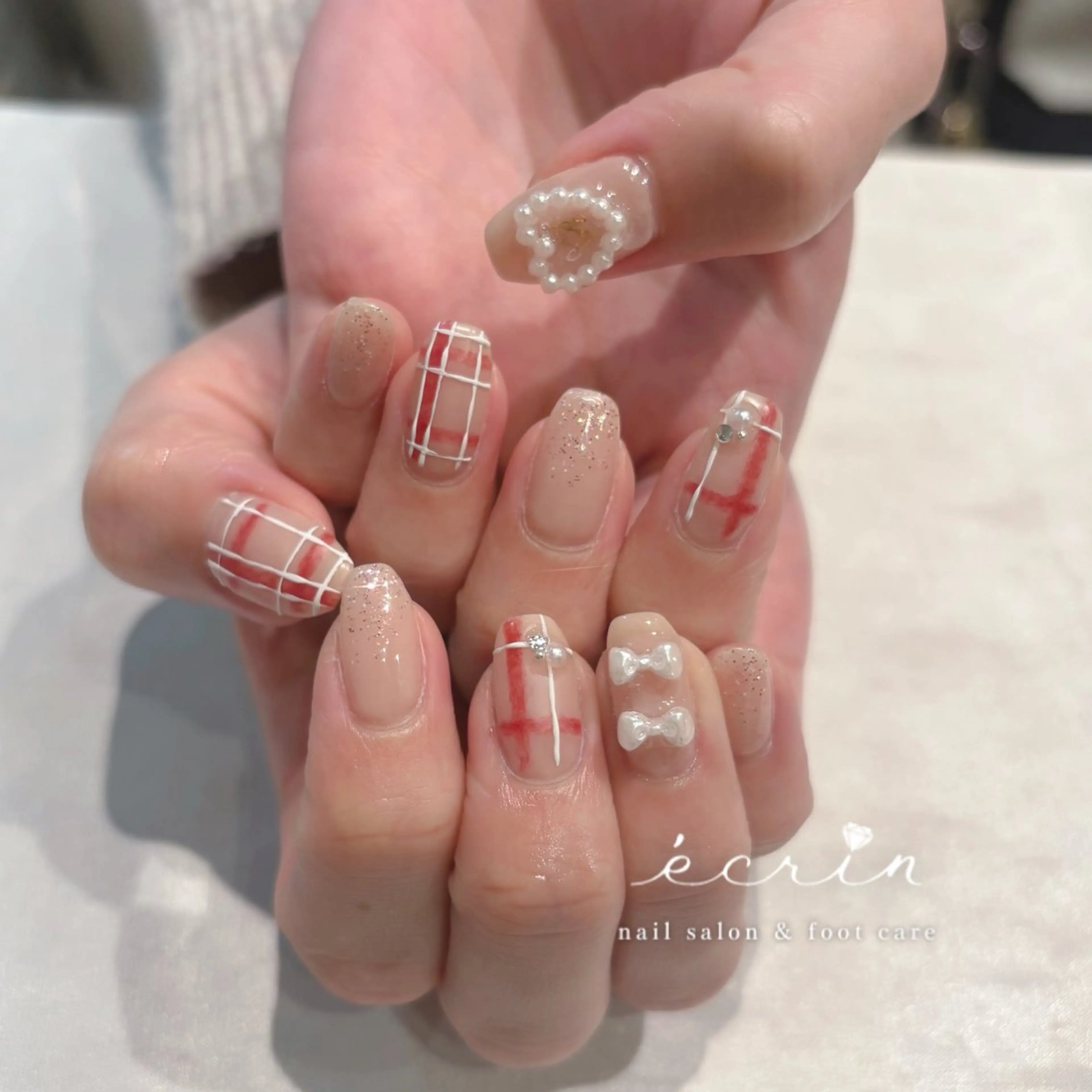 ネイル ecrin エクラン Haruka🌼のネイルデザイン