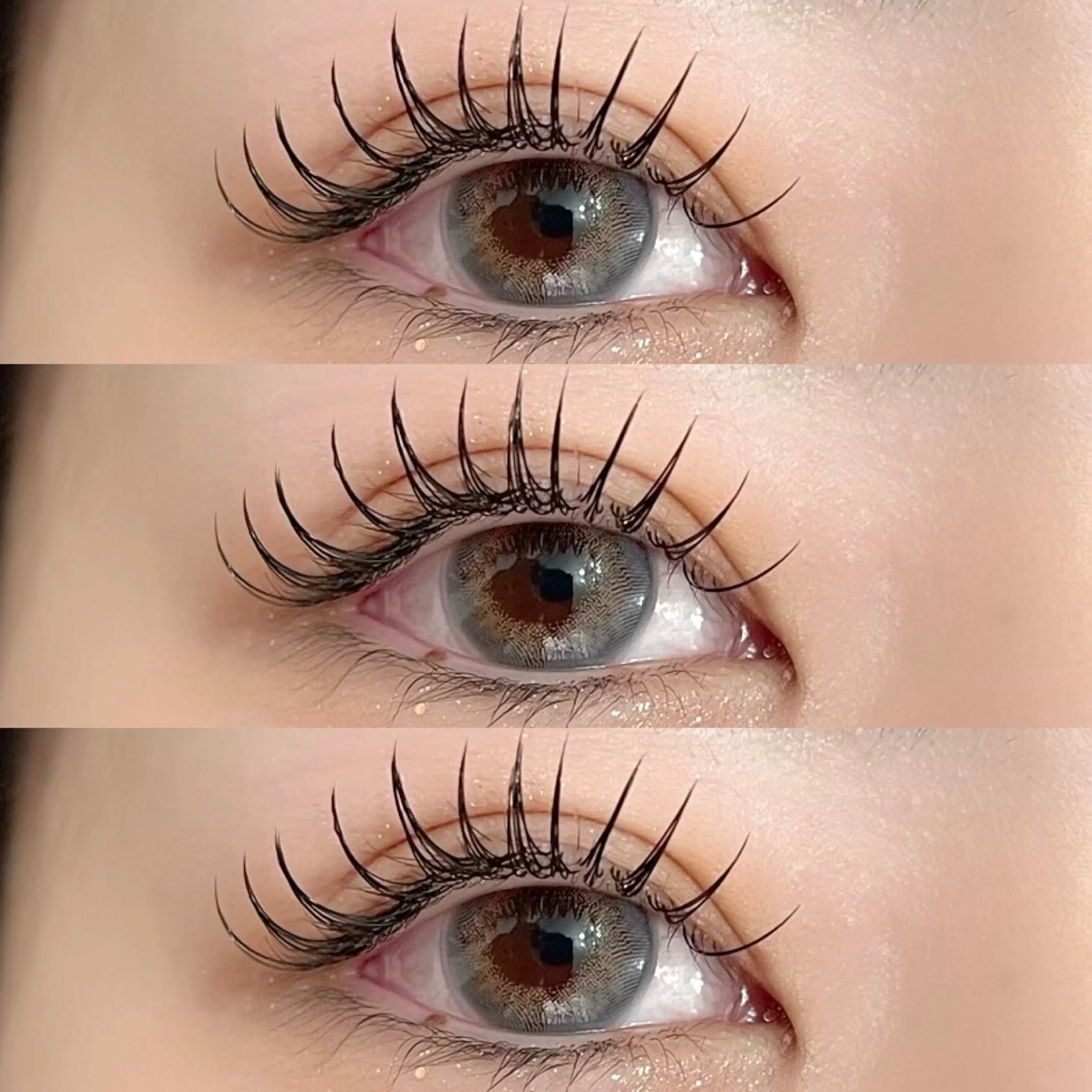 マツエク・マツパ マツエク 【那覇/束感まつ毛 /LED】ｷｬﾒﾙのマツエク・マツパデザイン