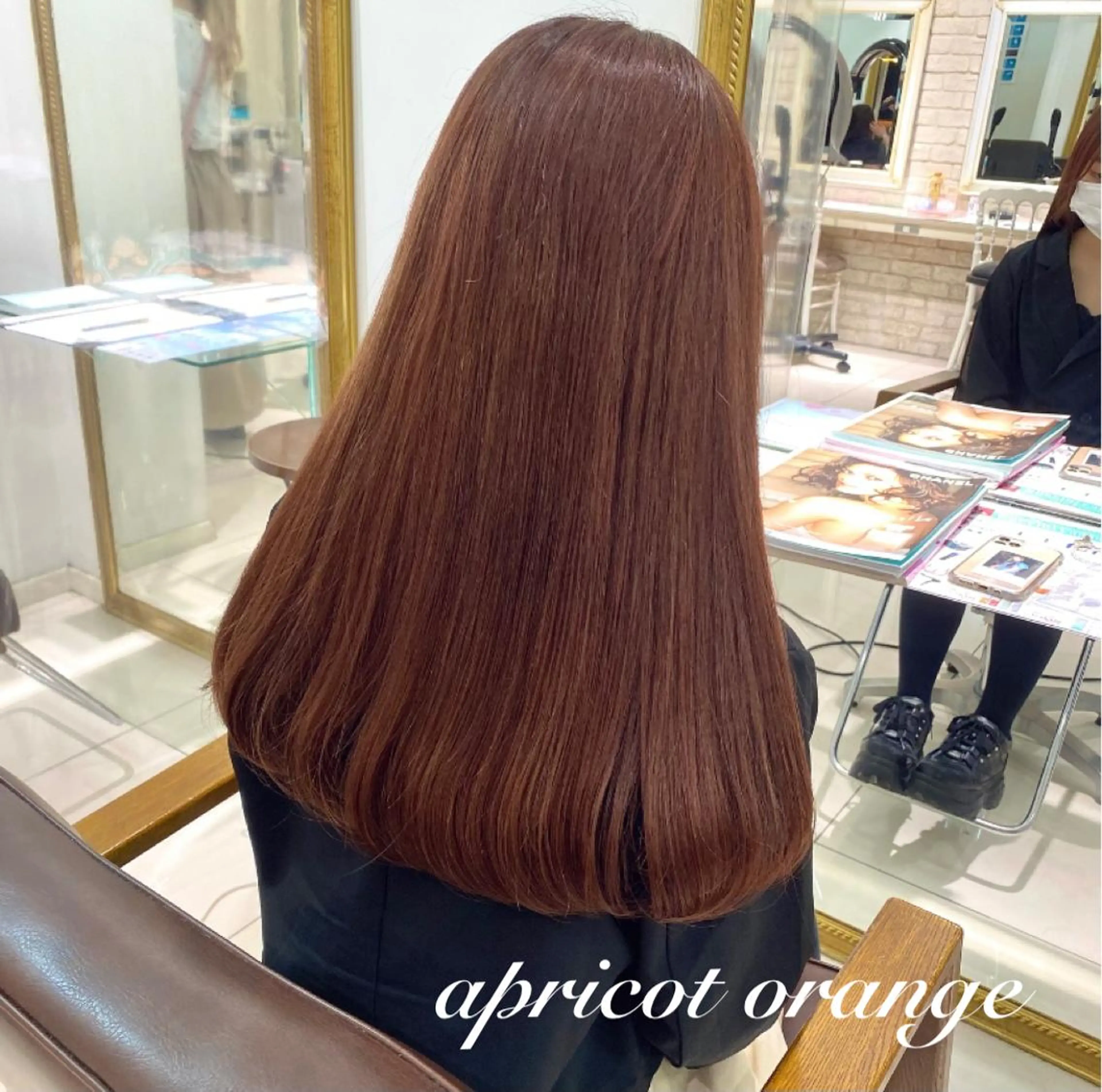 ロング カラー ヘアアレンジ 透明感カラー 古山 結季🌙🖤のヘアスタイル